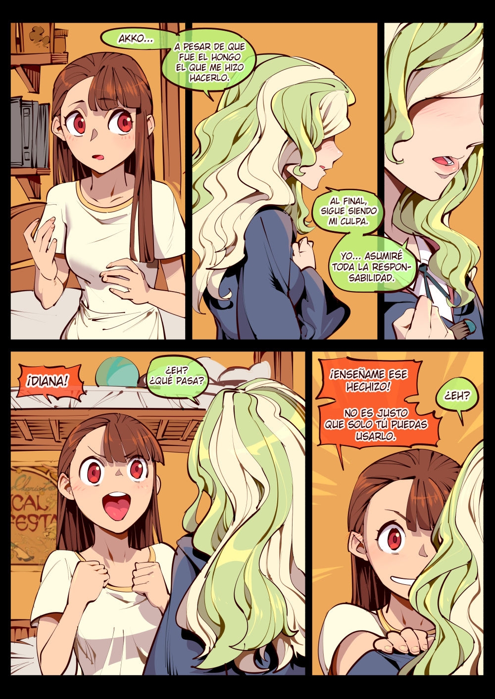[Breakrabbit] Little Witch no Koi | Little witch love (Little Witch Academia) [Spanish] 20