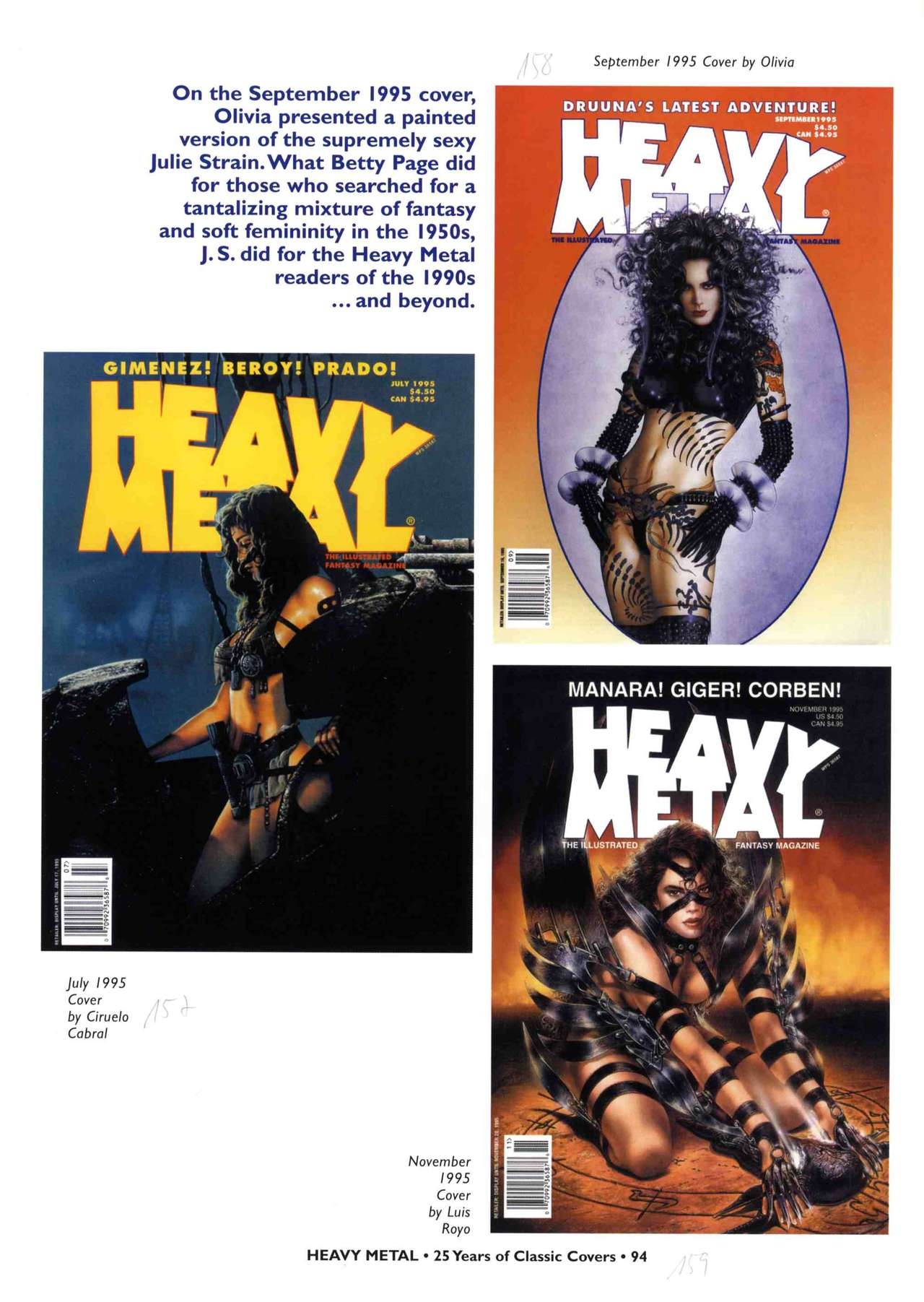 HEAVY METAL 25 Years of Classic Covers 99