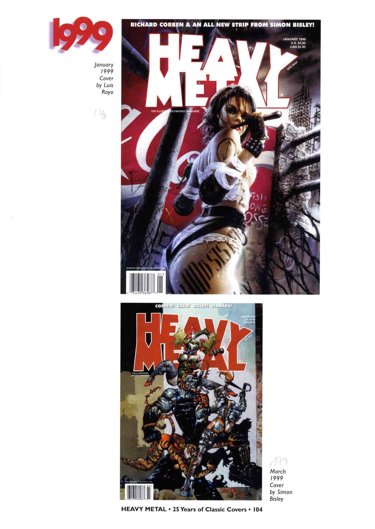 HEAVY METAL 25 Years of Classic Covers 109