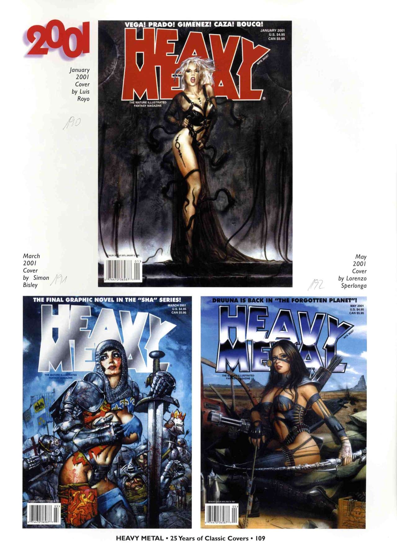 HEAVY METAL 25 Years of Classic Covers 114