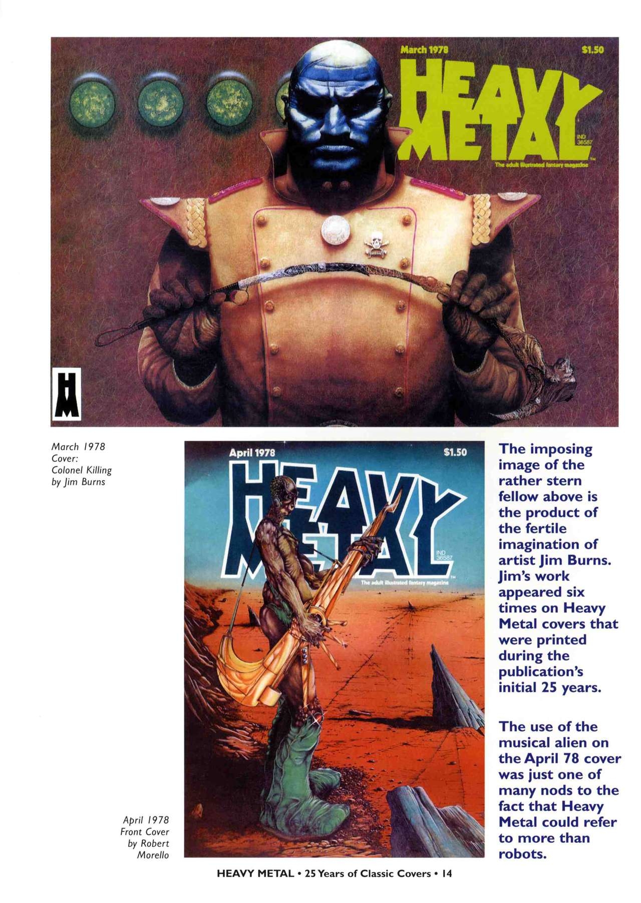 HEAVY METAL 25 Years of Classic Covers 19