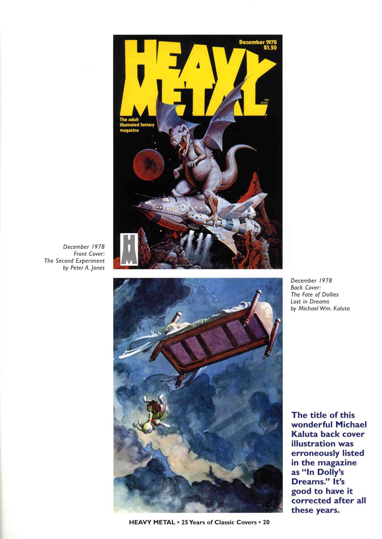 HEAVY METAL 25 Years of Classic Covers 25