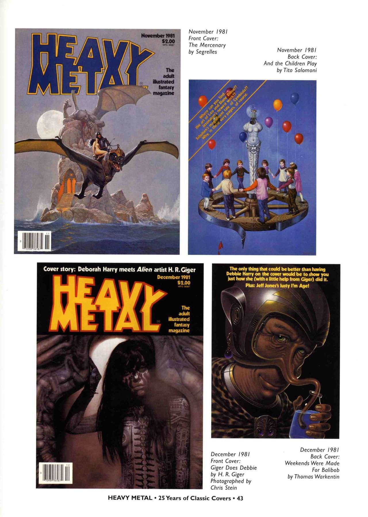 HEAVY METAL 25 Years of Classic Covers 48
