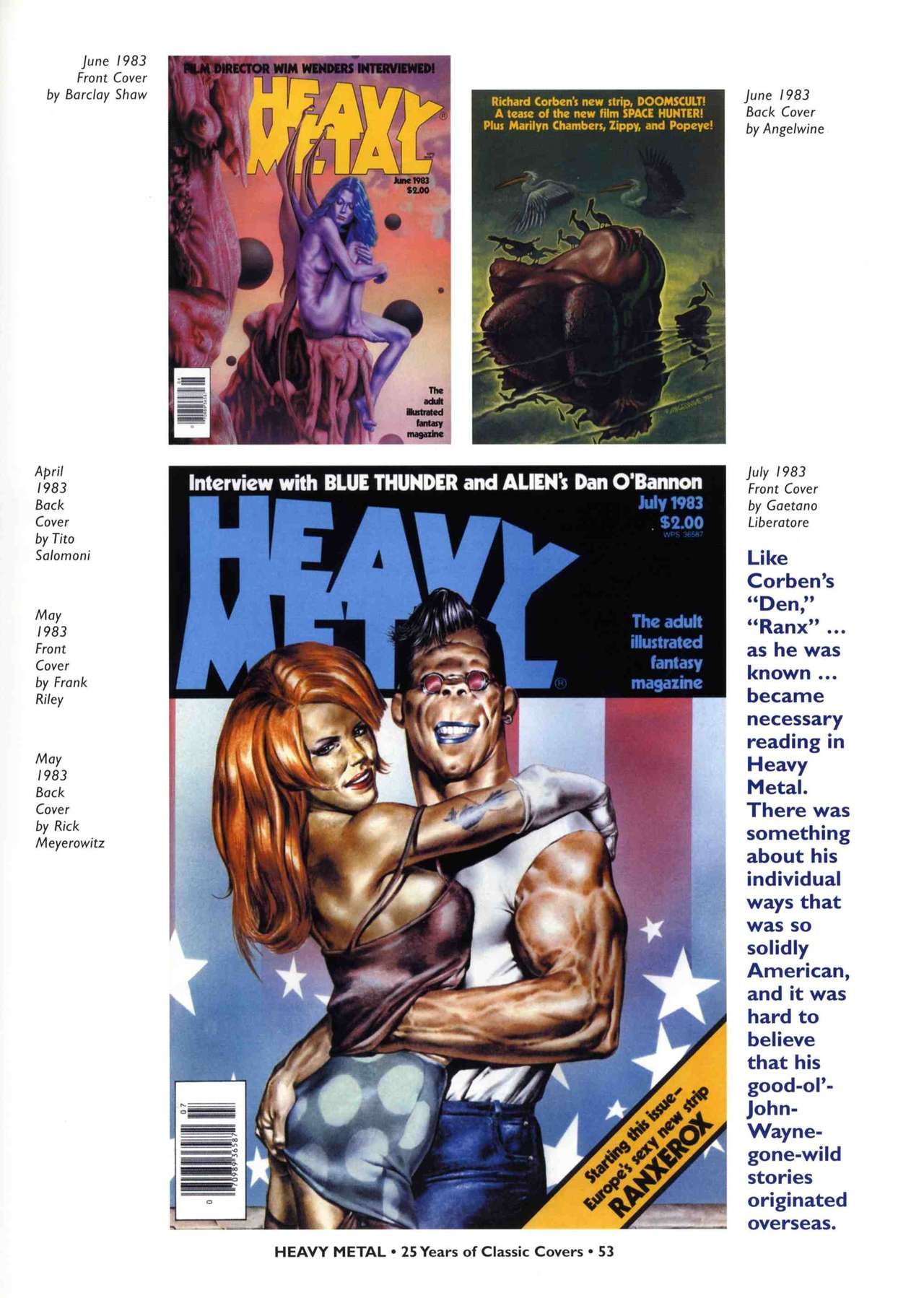 HEAVY METAL 25 Years of Classic Covers 58