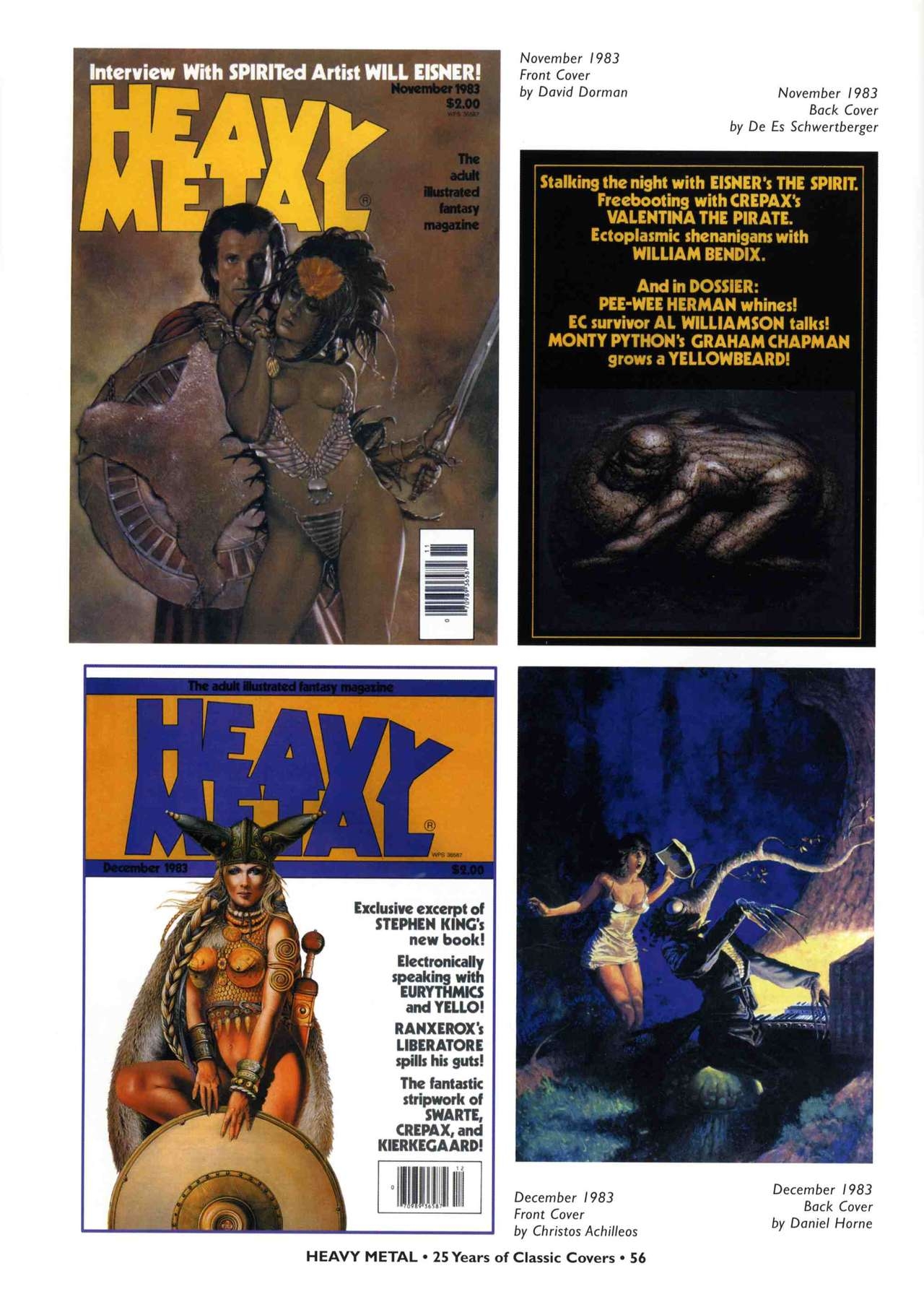 HEAVY METAL 25 Years of Classic Covers 61