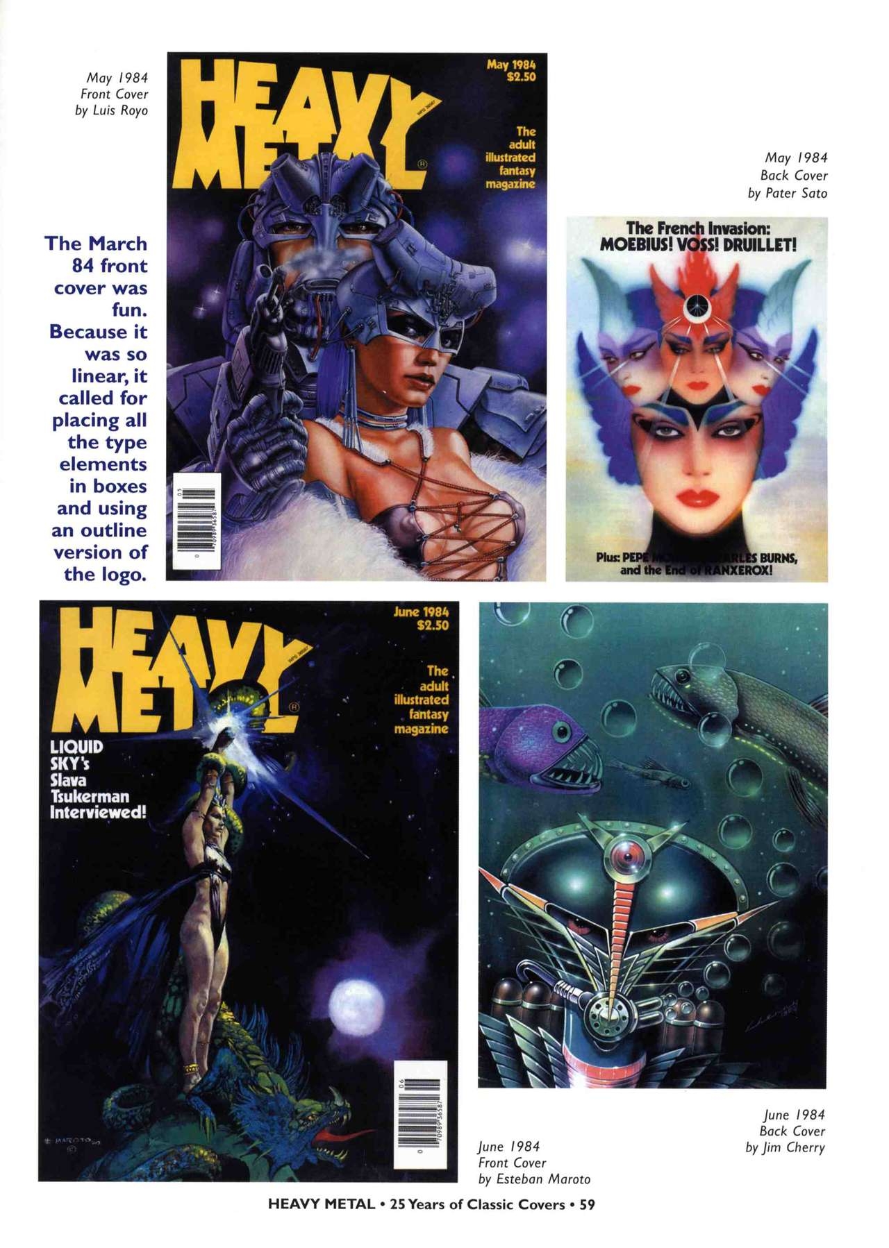 HEAVY METAL 25 Years of Classic Covers 64