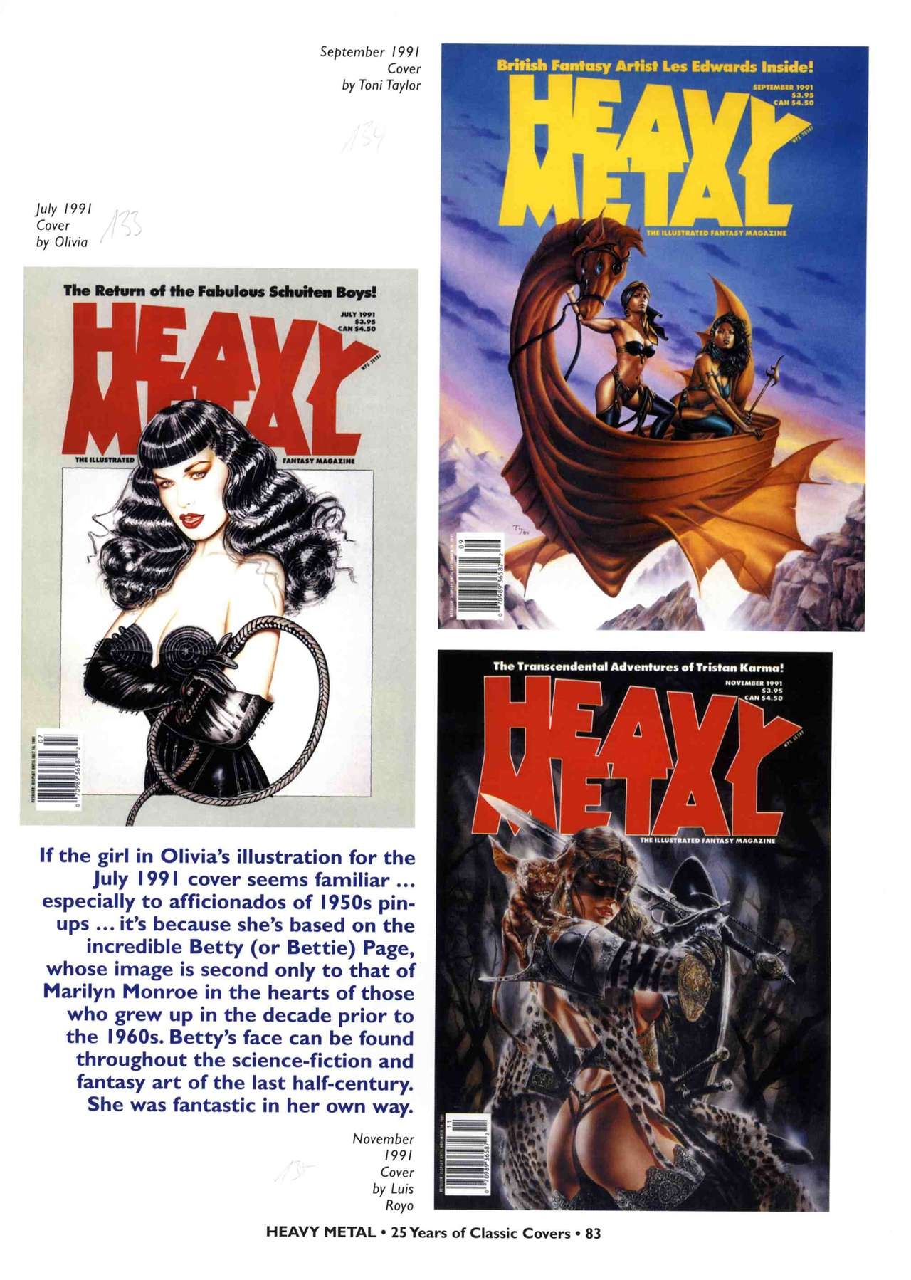 HEAVY METAL 25 Years of Classic Covers 88