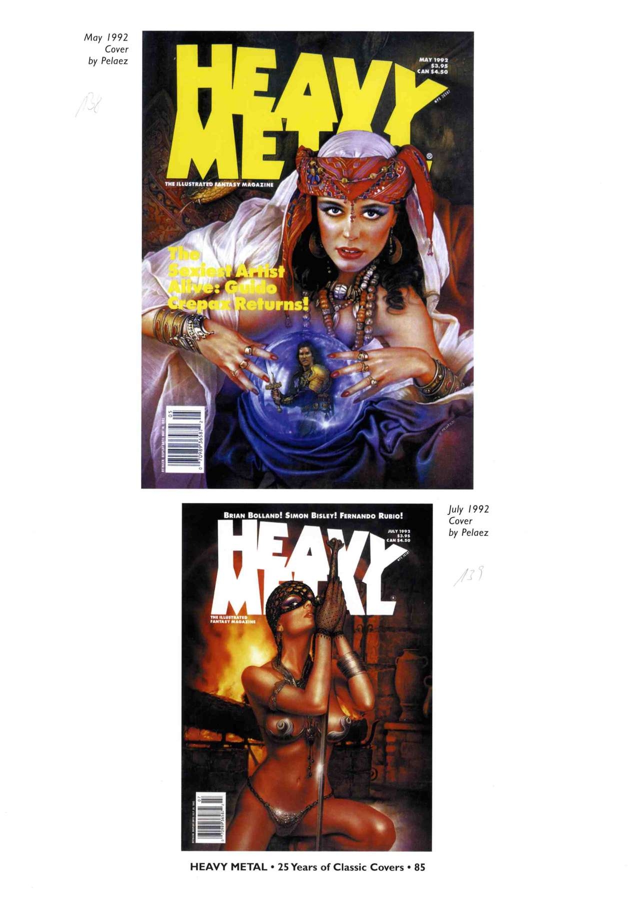 HEAVY METAL 25 Years of Classic Covers 90