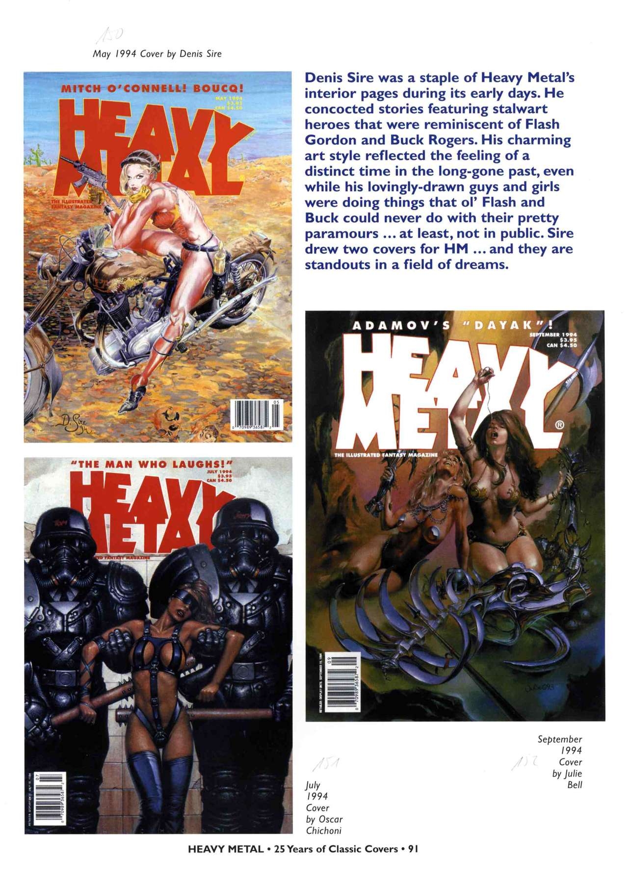 HEAVY METAL 25 Years of Classic Covers 96