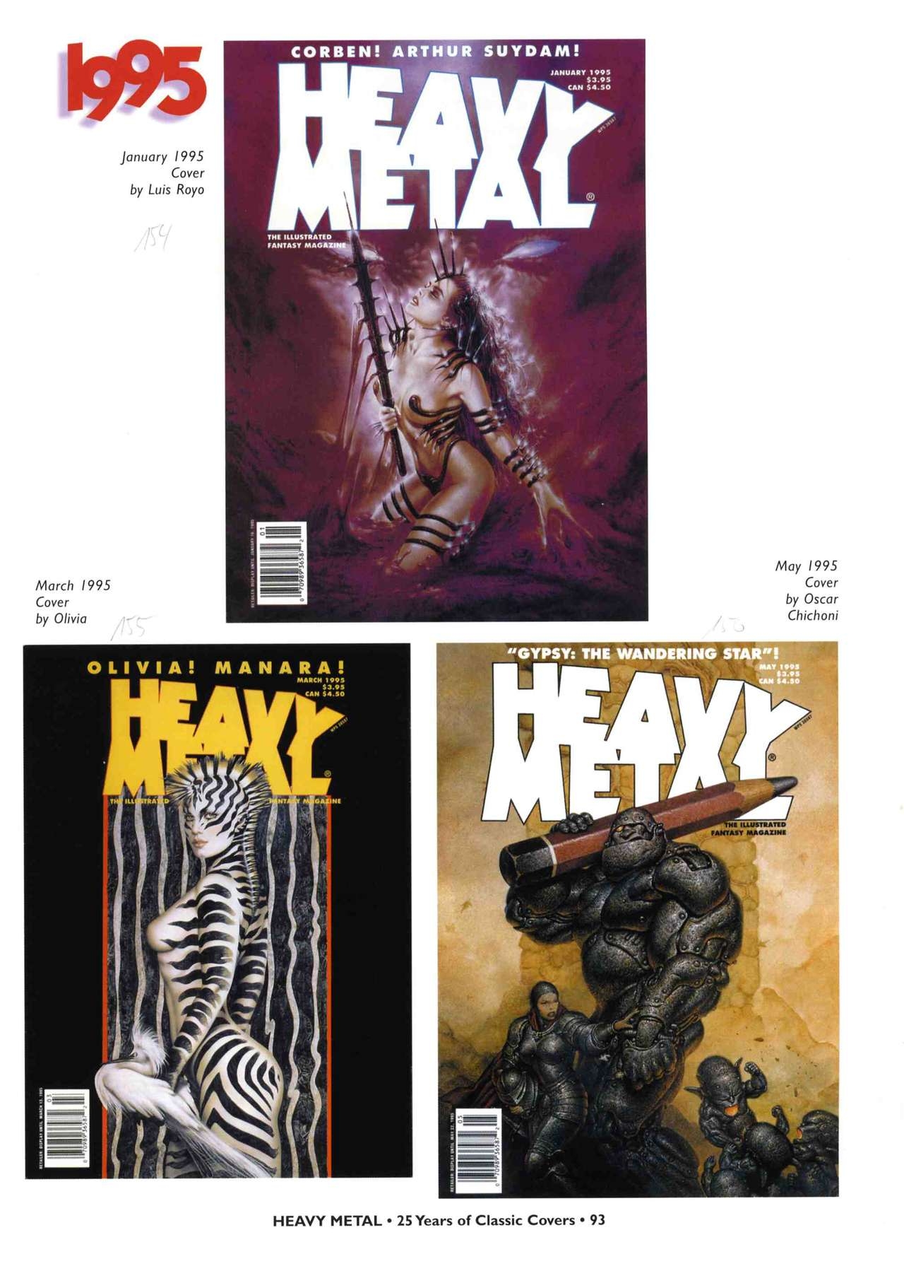 HEAVY METAL 25 Years of Classic Covers 98