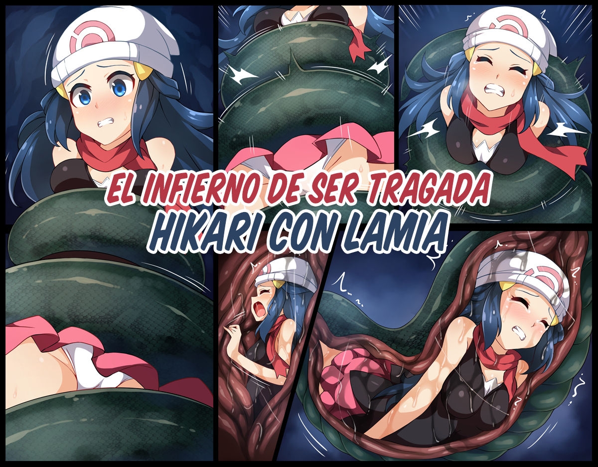 [Mist Night (Arniro)] Hell Of Swallowed (Hikari with Lamia) | El infierno de ser tragada (Hikari con Lamia) (Pokemon) [Spanish] =Vile= 0