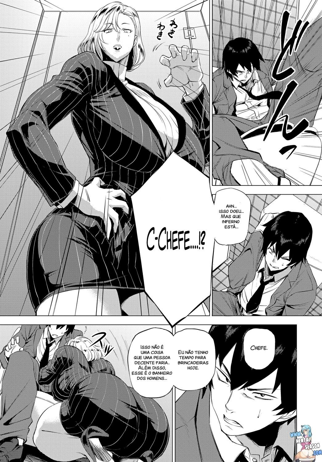 [Etuzan Jakusui] S.N.S. -Shunin no Seiheki- (COMIC Anthurium 2017-02) [Portuguese-BR] [Hentai Season] [Digital] 4