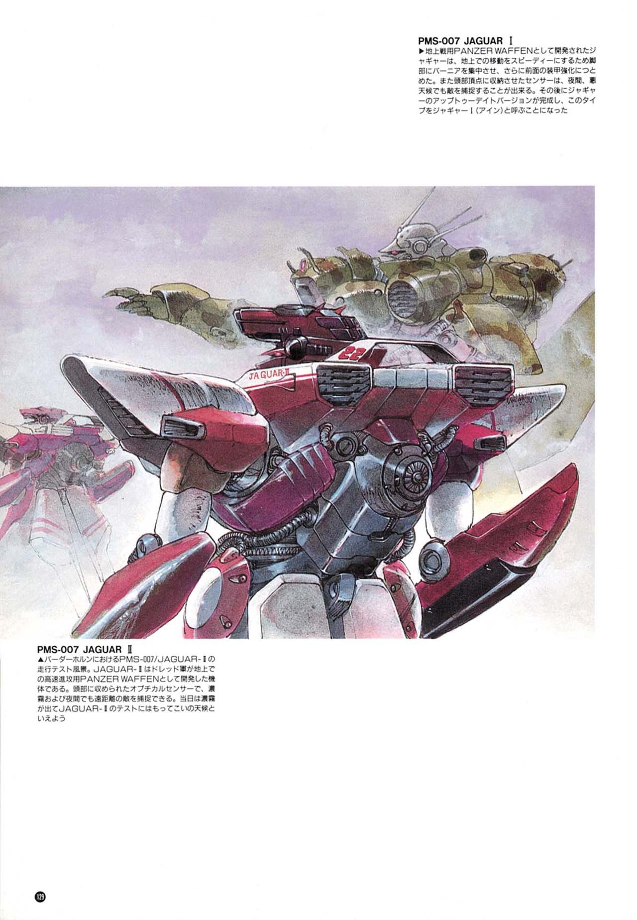 [Kazuhisa Kondo] Kazuhisa Kondo 2D & 3D Works - Go Ahead - From Mobile Suit Gundam to Original Mechanism 128