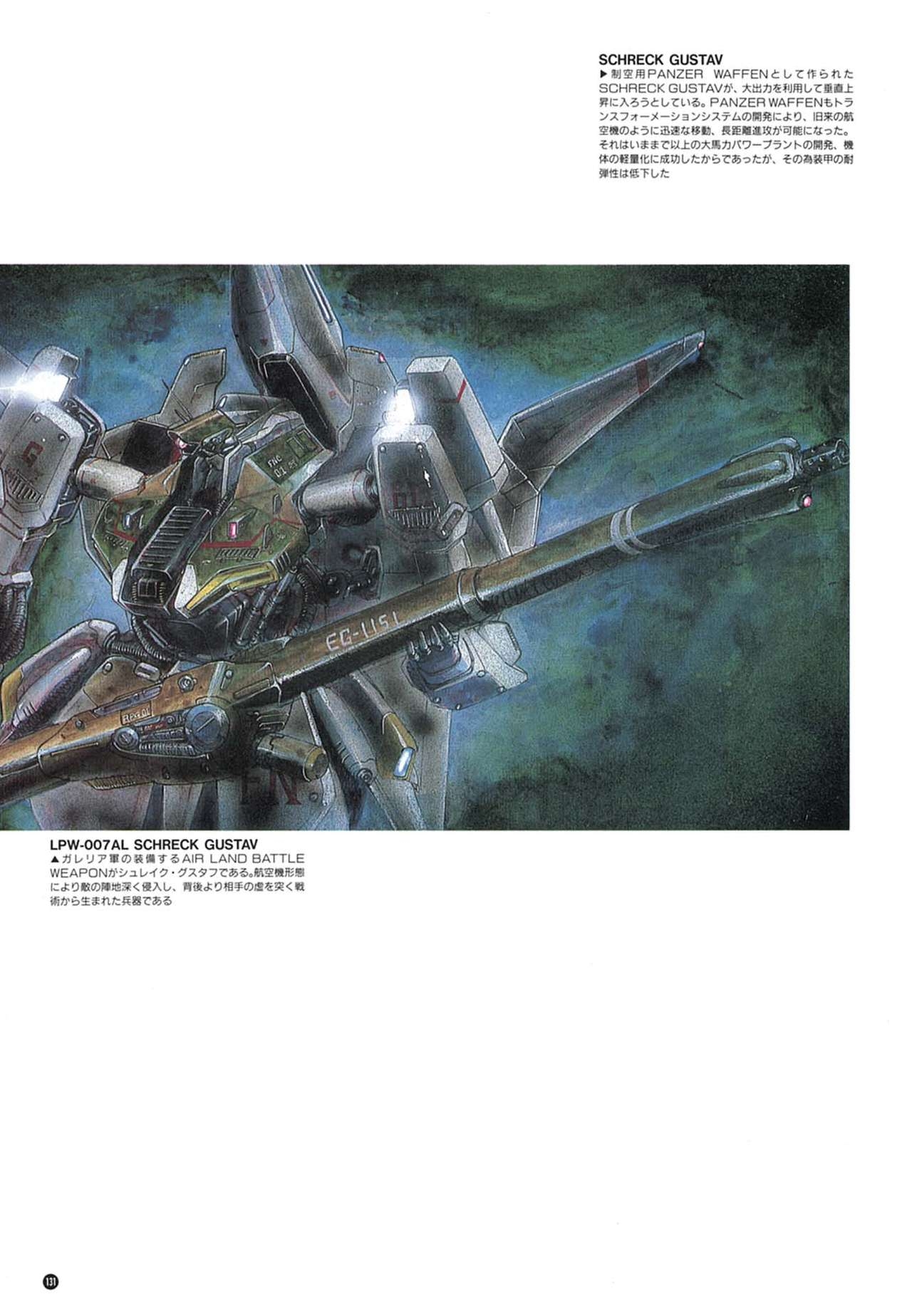 [Kazuhisa Kondo] Kazuhisa Kondo 2D & 3D Works - Go Ahead - From Mobile Suit Gundam to Original Mechanism 130