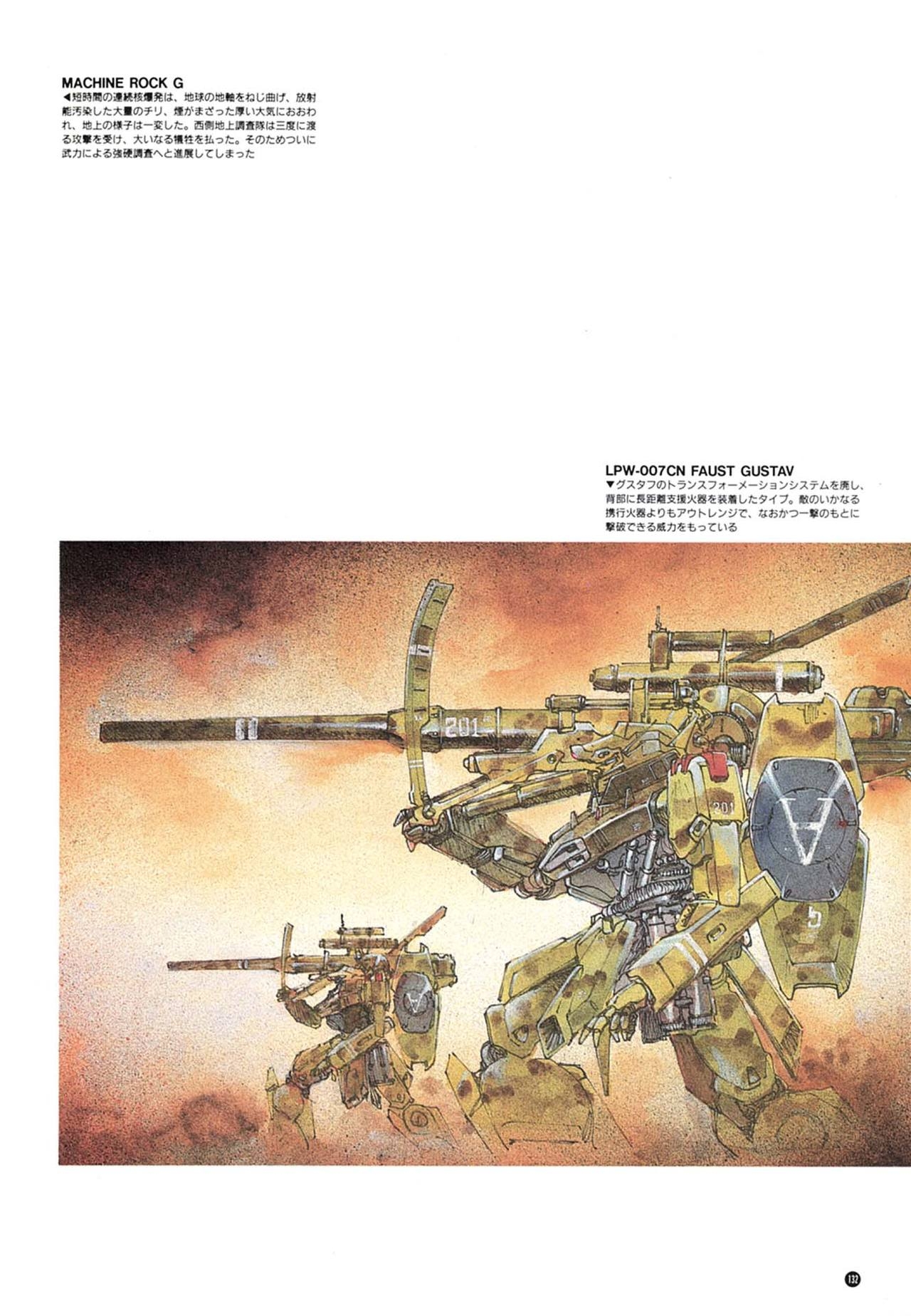 [Kazuhisa Kondo] Kazuhisa Kondo 2D & 3D Works - Go Ahead - From Mobile Suit Gundam to Original Mechanism 131
