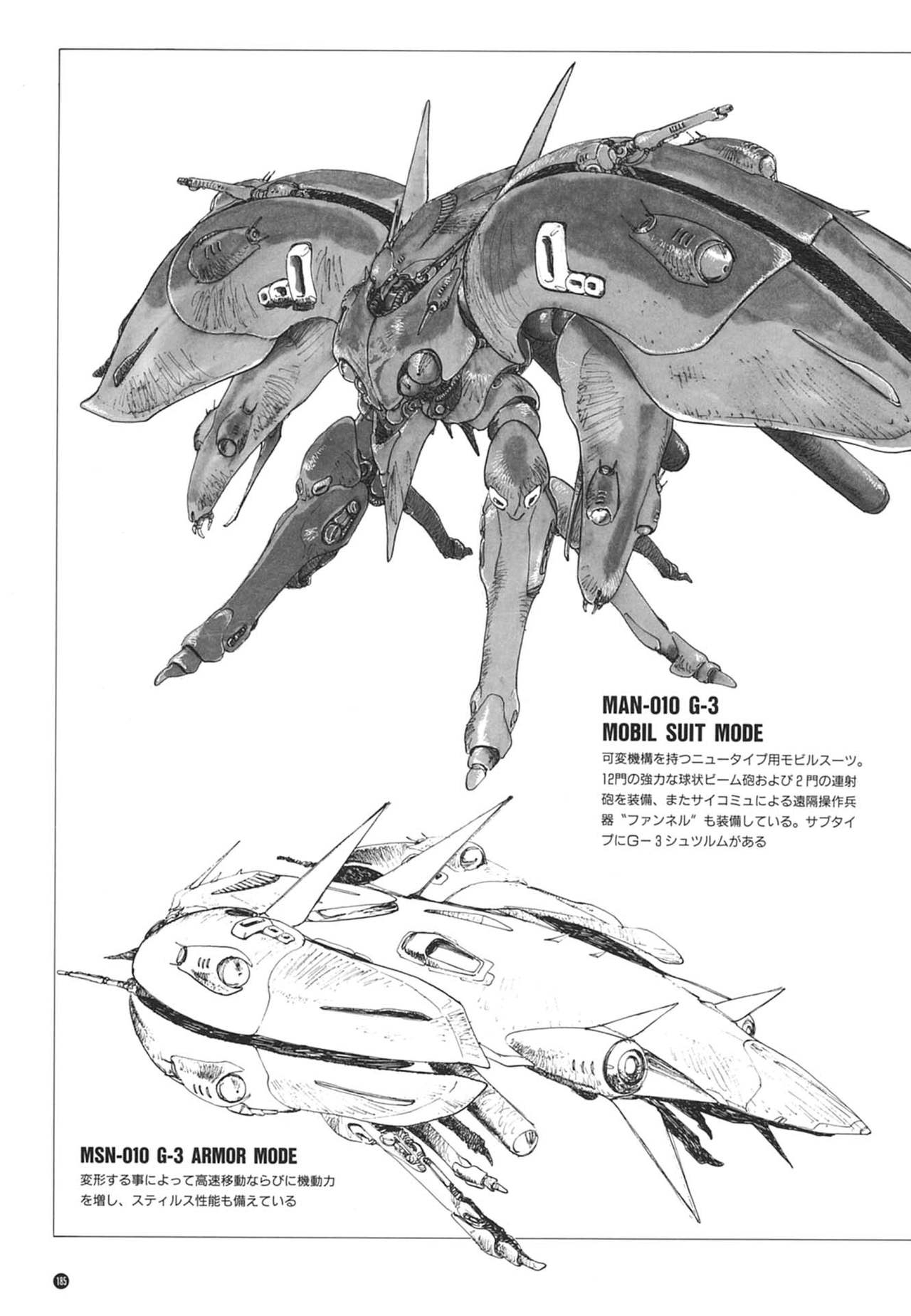 [Kazuhisa Kondo] Kazuhisa Kondo 2D & 3D Works - Go Ahead - From Mobile Suit Gundam to Original Mechanism 184