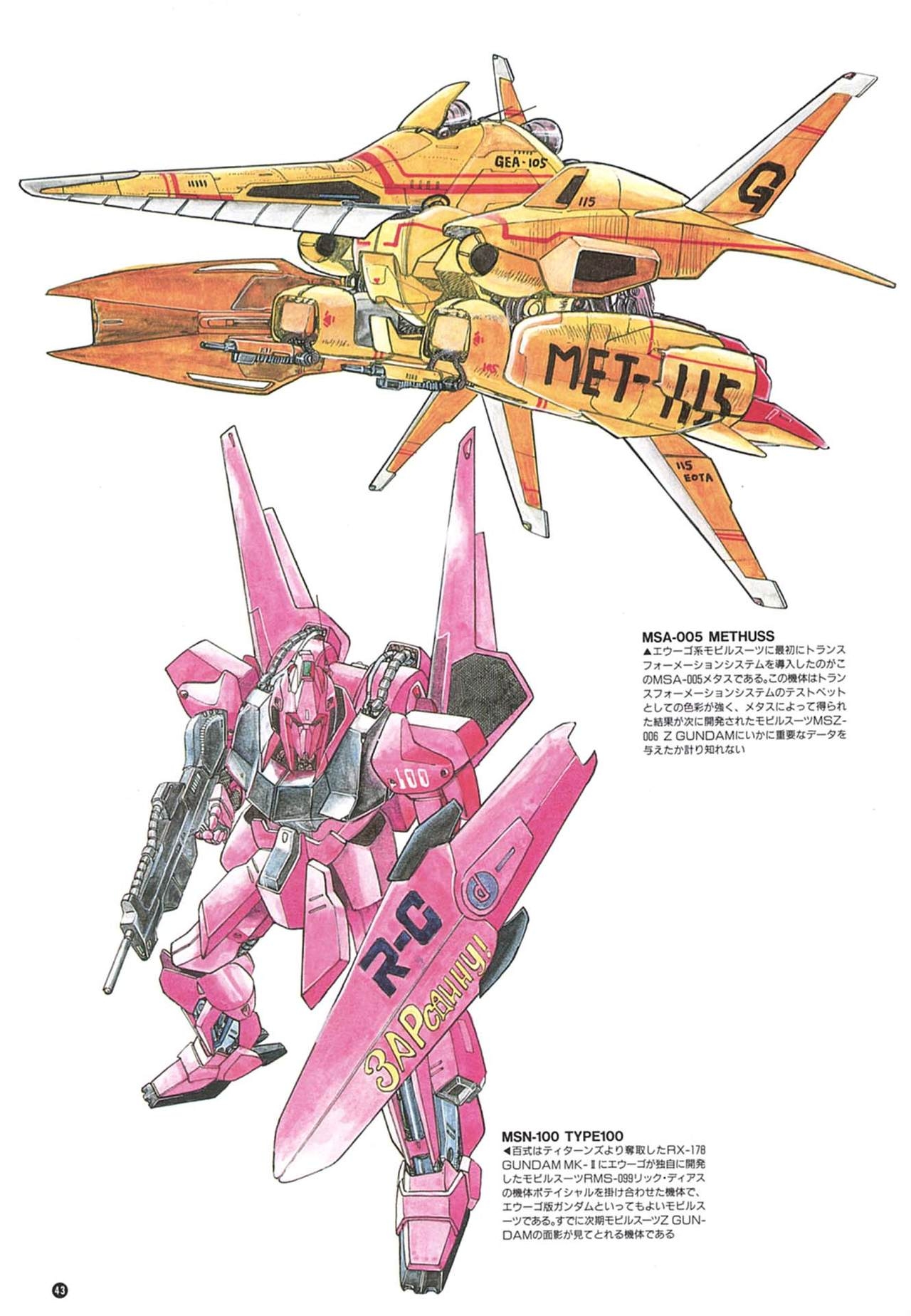 [Kazuhisa Kondo] Kazuhisa Kondo 2D & 3D Works - Go Ahead - From Mobile Suit Gundam to Original Mechanism 42