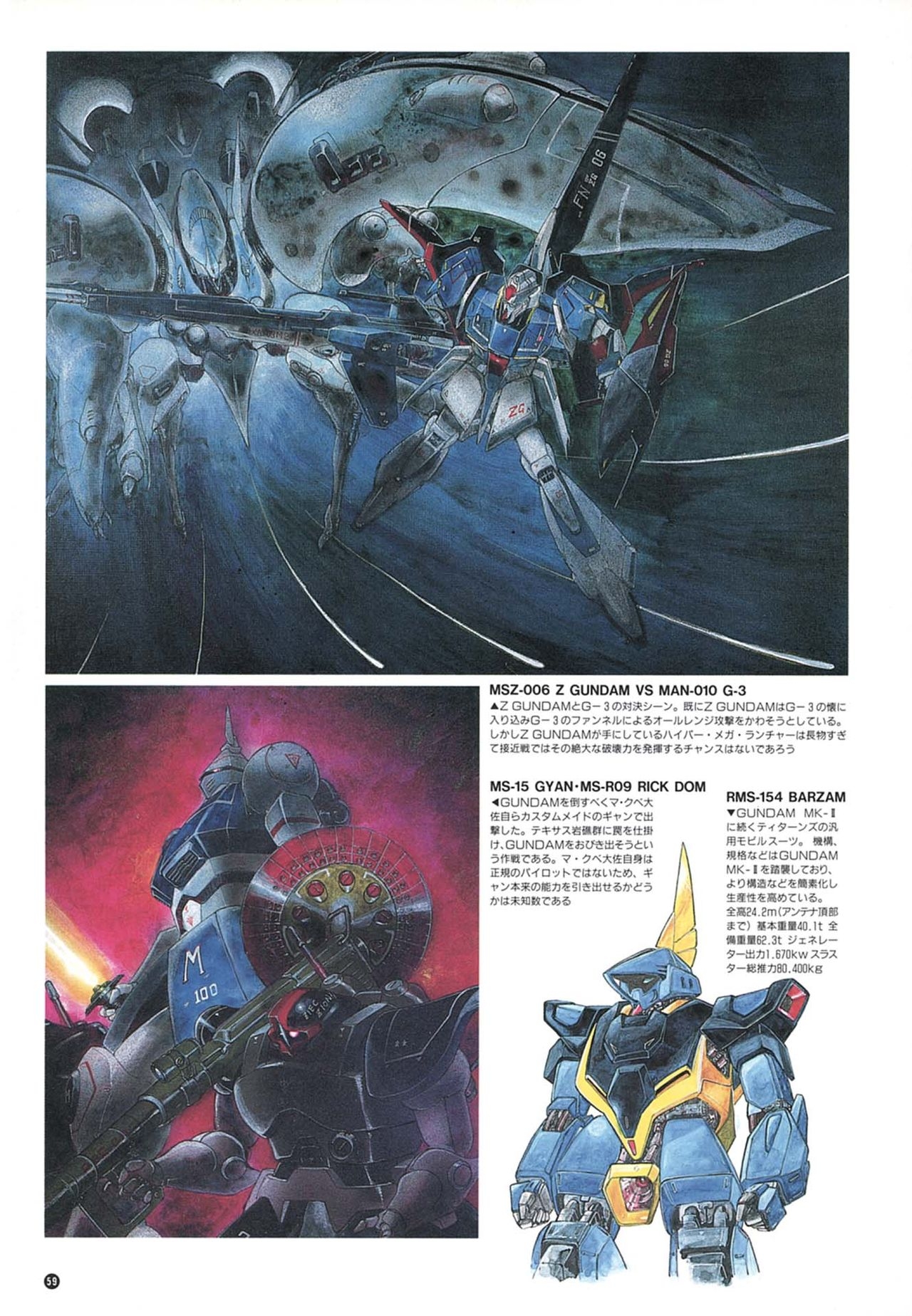 [Kazuhisa Kondo] Kazuhisa Kondo 2D & 3D Works - Go Ahead - From Mobile Suit Gundam to Original Mechanism 58