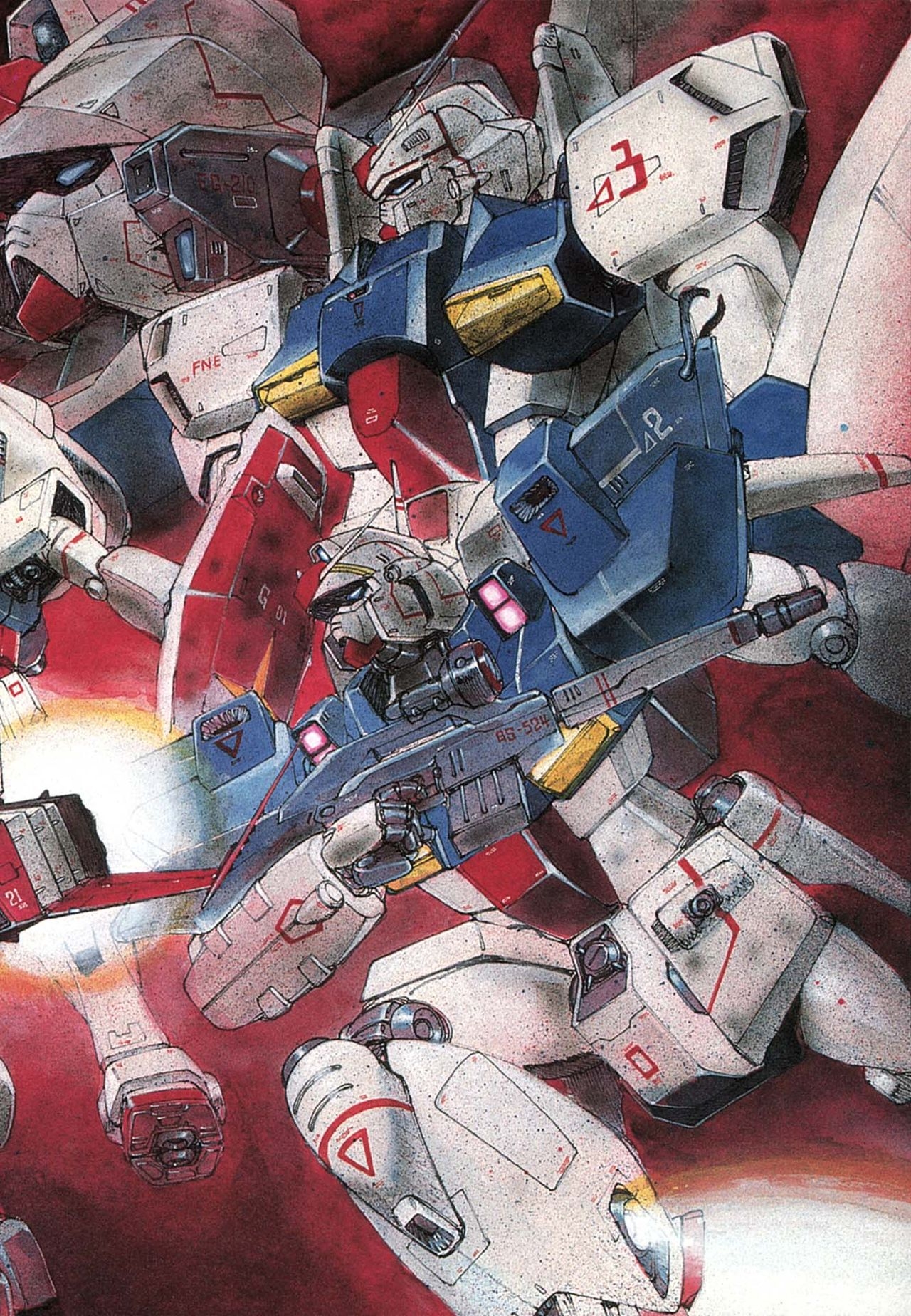 [Kazuhisa Kondo] Kazuhisa Kondo 2D & 3D Works - Go Ahead - From Mobile Suit Gundam to Original Mechanism 59