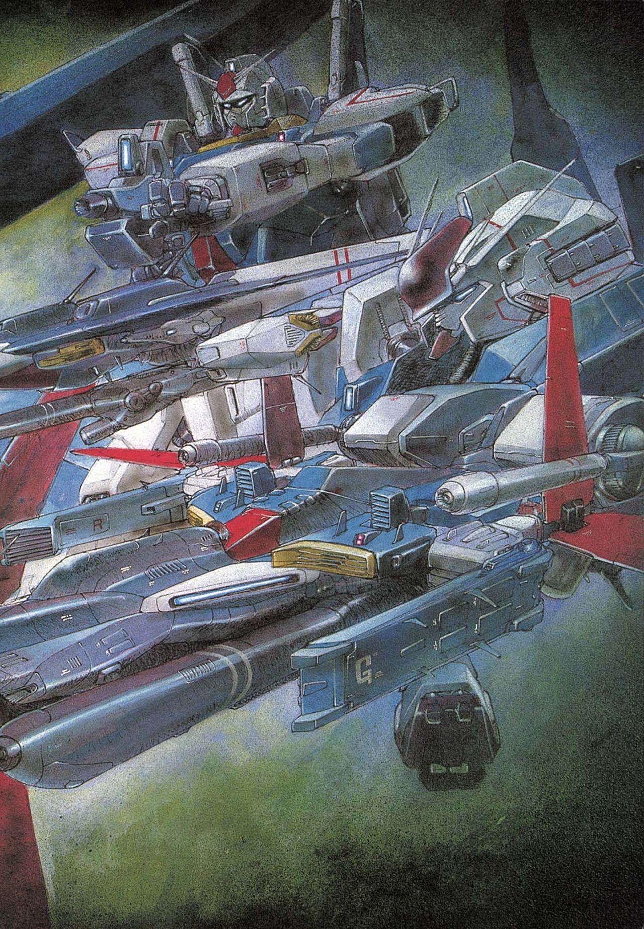 [Kazuhisa Kondo] Kazuhisa Kondo 2D & 3D Works - Go Ahead - From Mobile Suit Gundam to Original Mechanism 63