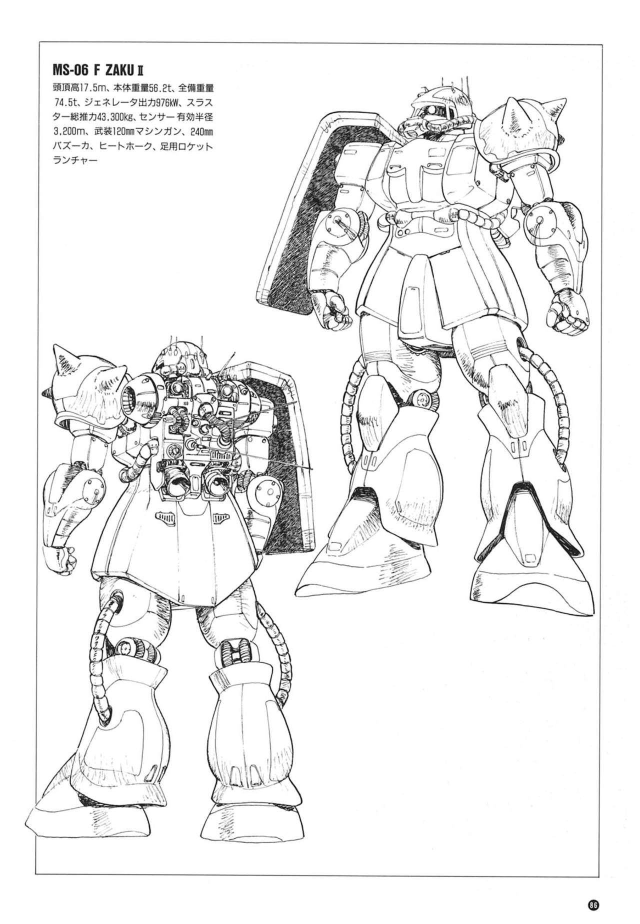 [Kazuhisa Kondo] Kazuhisa Kondo 2D & 3D Works - Go Ahead - From Mobile Suit Gundam to Original Mechanism 85