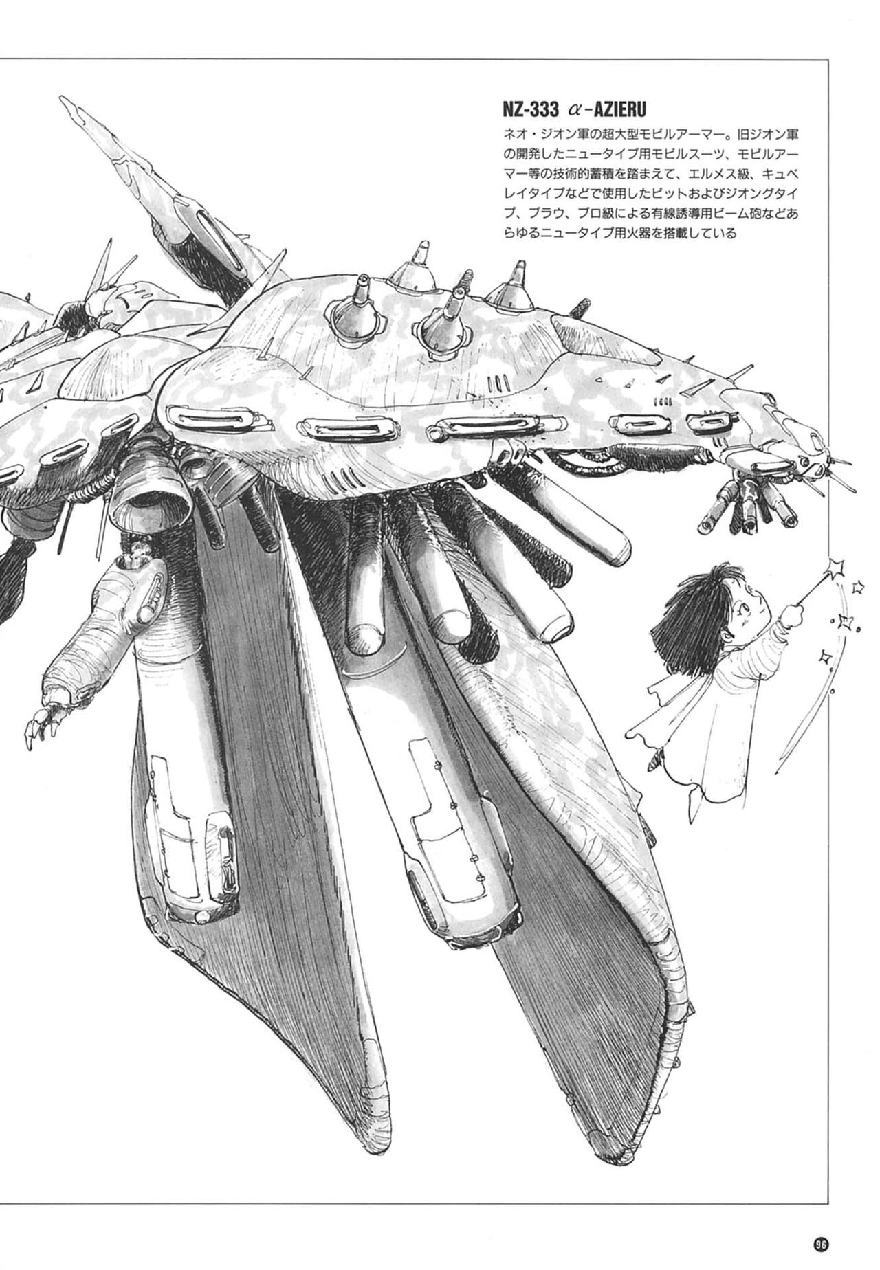 [Kazuhisa Kondo] Kazuhisa Kondo 2D & 3D Works - Go Ahead - From Mobile Suit Gundam to Original Mechanism 95