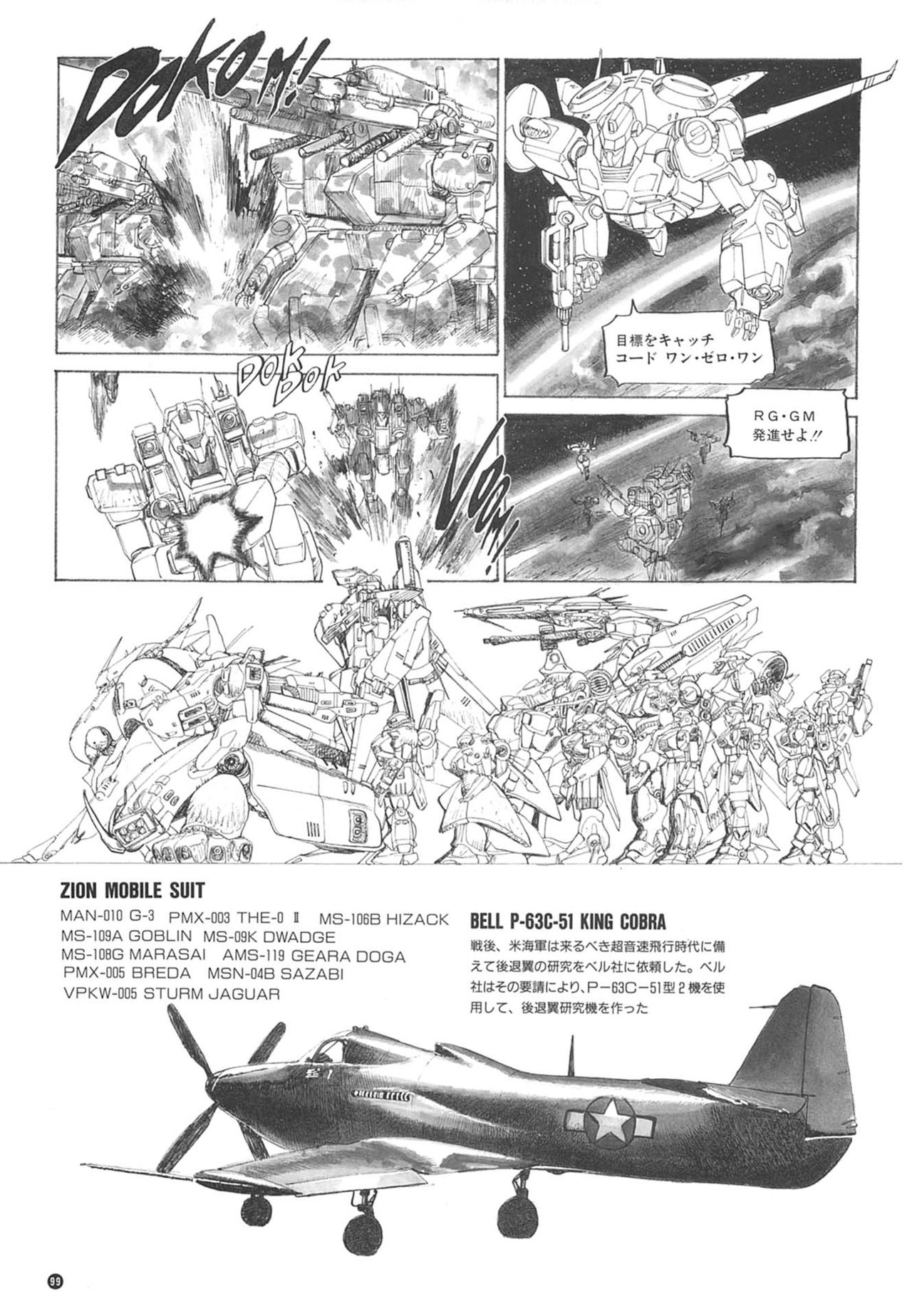 [Kazuhisa Kondo] Kazuhisa Kondo 2D & 3D Works - Go Ahead - From Mobile Suit Gundam to Original Mechanism 98