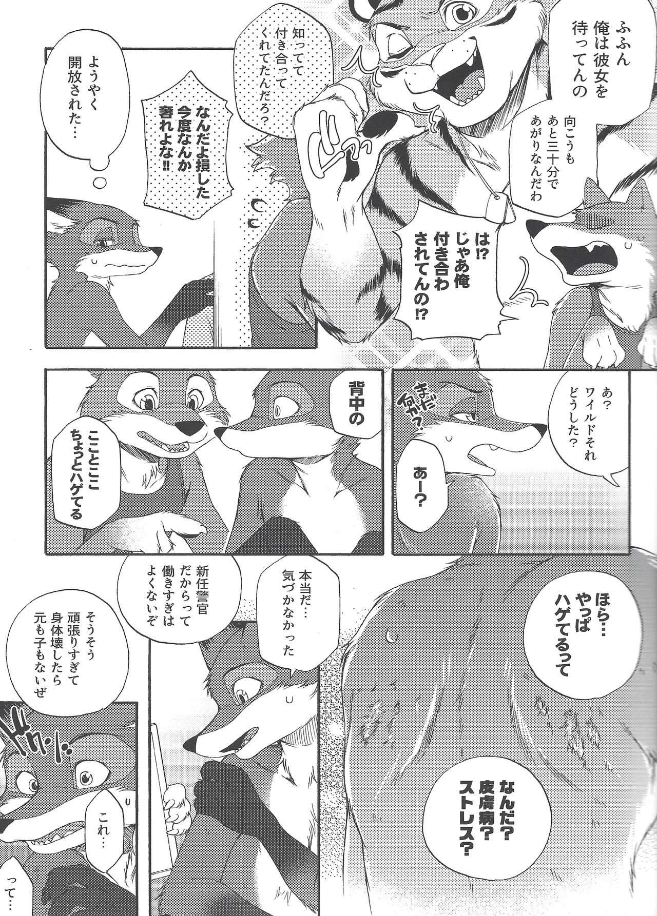 (HaruCC23) [Dogear (Inumimi Moeta)] Yawaraka na Kizuato (Zootopia) 10