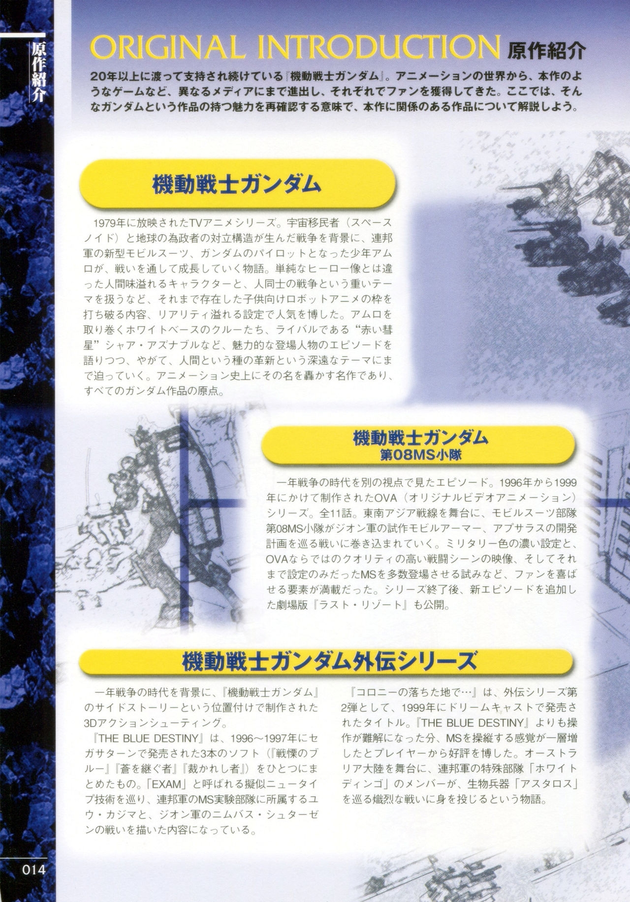 Mobile Suit Gundam Gihren’s Greed - Tokubetsu Hen - Aoki Hoshi no Hasha - Official Complete Manual 16