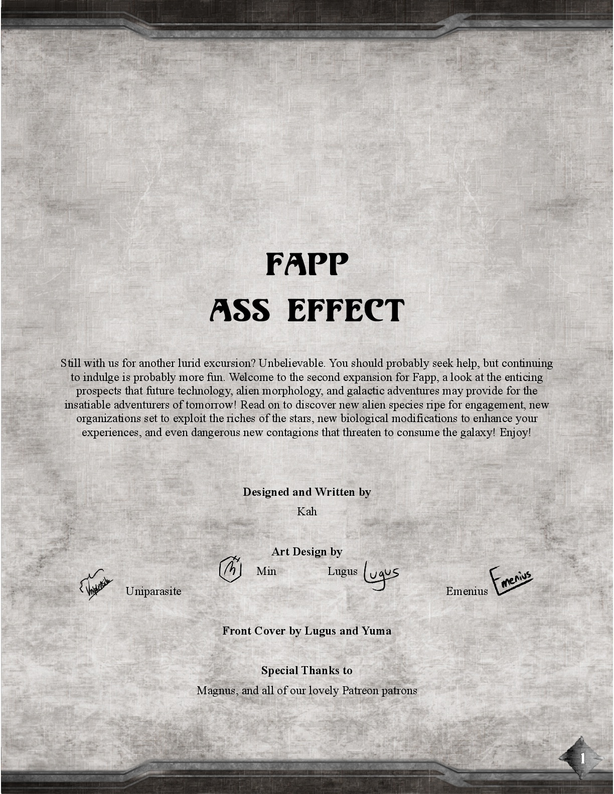 [Kah] Fapp: Ass Effect 1