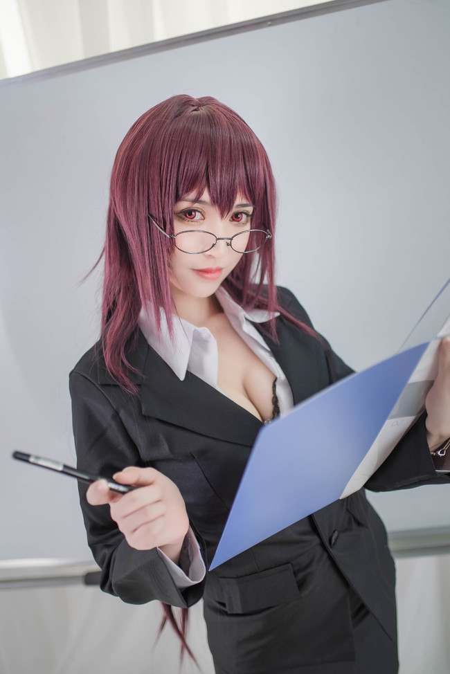 Cosplayer: 鳗鱼霏儿 - Scathch Teacher (Fate Grand Order) + Bonus 0