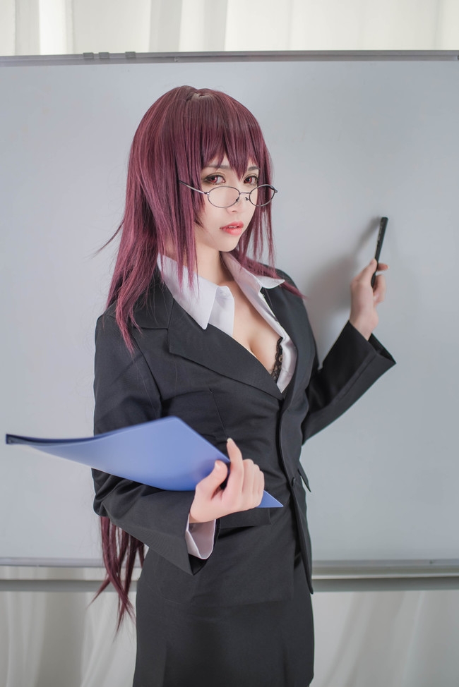 Cosplayer: 鳗鱼霏儿 - Scathch Teacher (Fate Grand Order) + Bonus 8