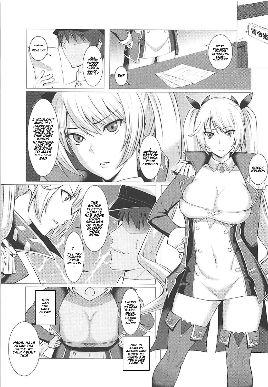 (C94) [Coronach (Minase Yowkow)] Nelson o Nemurase Onaho ni Suru (Azur Lane) [English] [Naxusnl] 1