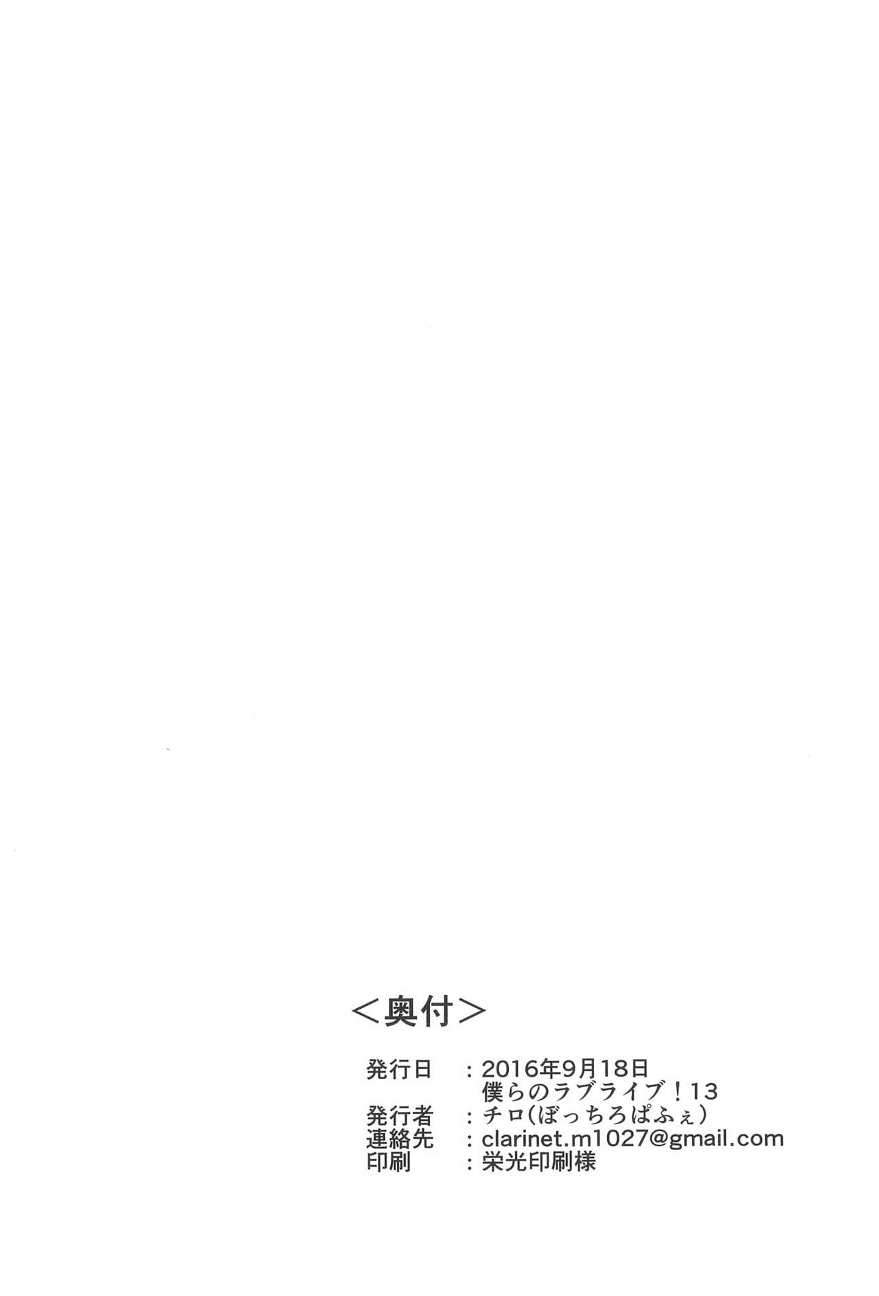 (Bokura no Love Live! 13) [Botchiroparfait (Chiro)] RinPana Tsumeawase BOX (Love Live!) 17