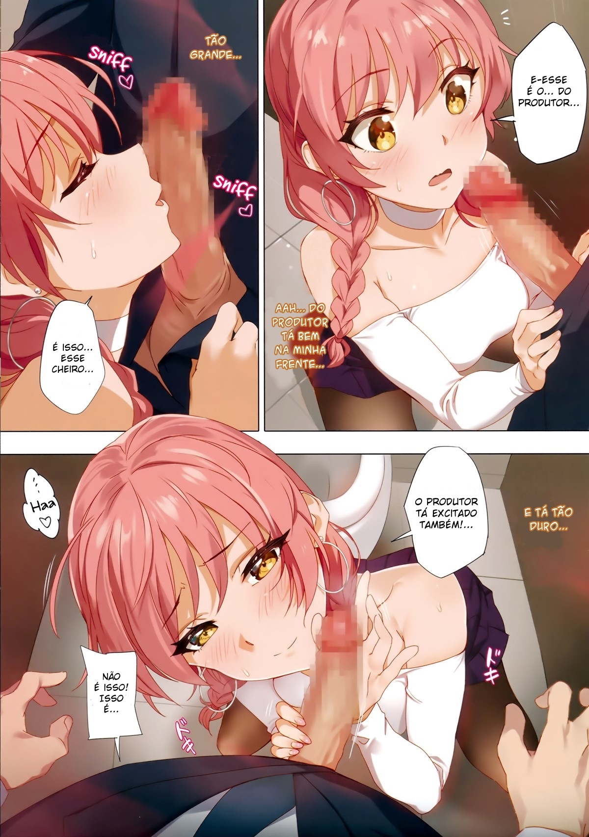 (COMIC1☆11) [OrangeMaru (YD)] Tokimeki Nioi (THE IDOLMASTER CINDERELLA GIRLS) [Portuguese-BR] [Rai Staz] 7