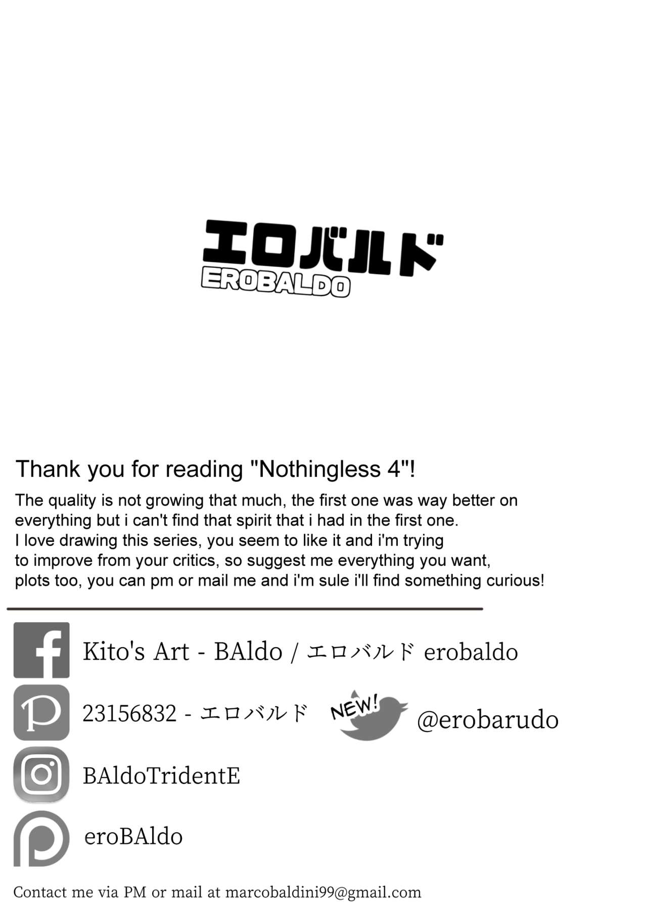 [Erobaldo] Nothingless 4 [English] 9