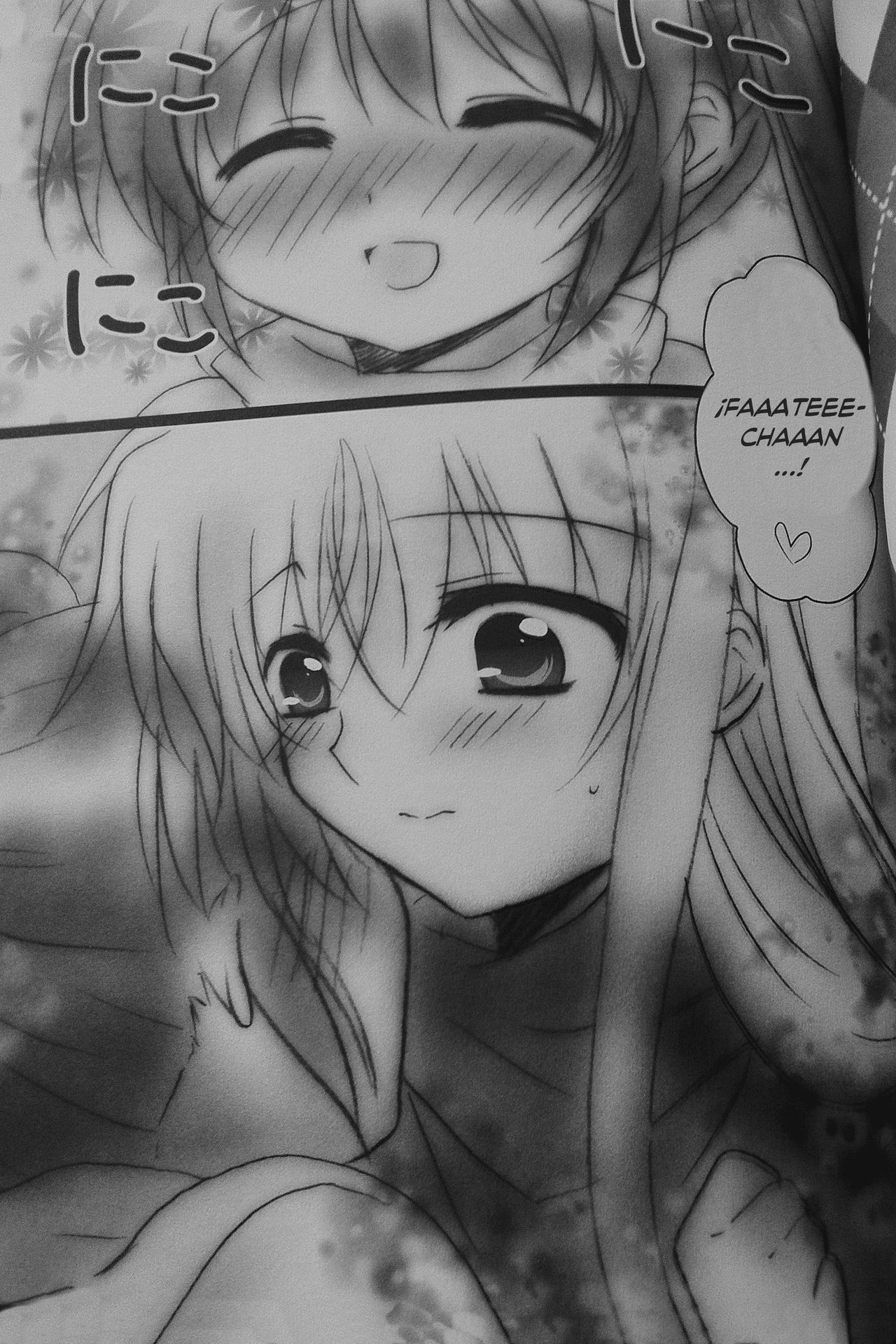 (C92) [Ameiro (Nanashiki)] Hoshi no kakera o atsume tara ~NanoFei Genteibon Sairokushuu + α~ (Mahou Shoujo Lyrical Nanoha) [Spanish] [Biblioteca Yuri HHH] 17