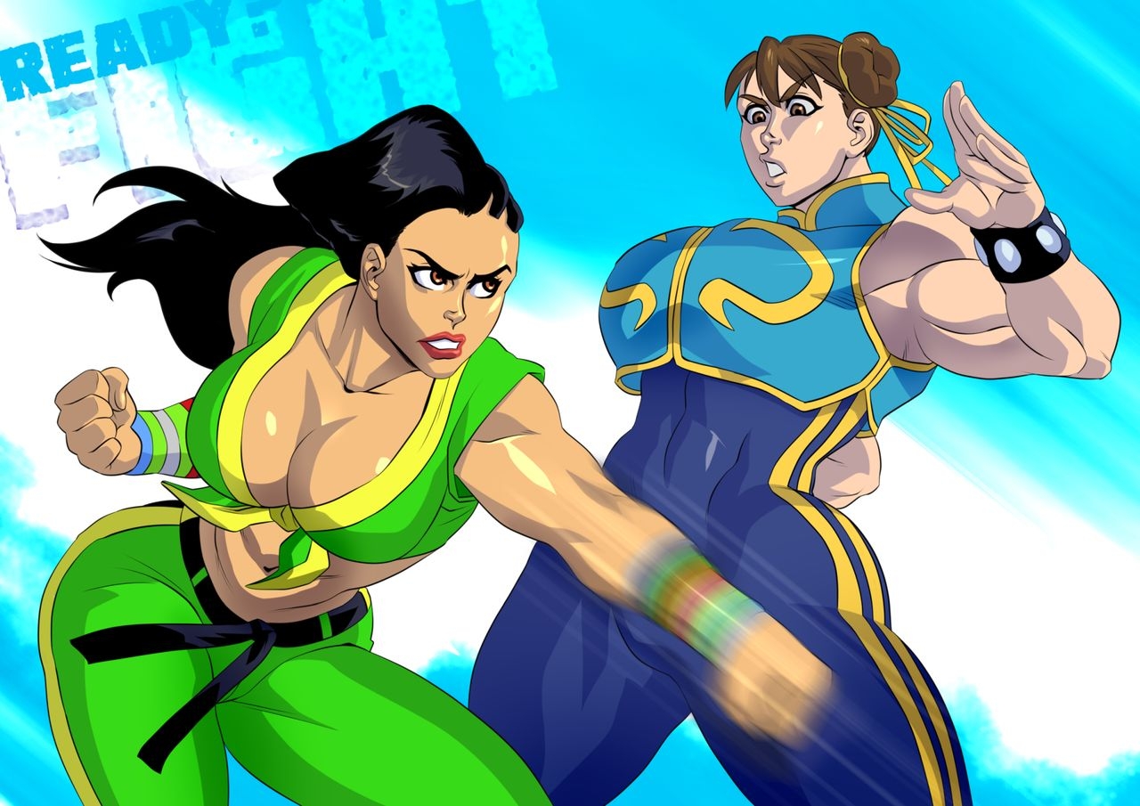 [VanBrand] Laura Matsuda vs Chun-Li (Street Fighter V) 0
