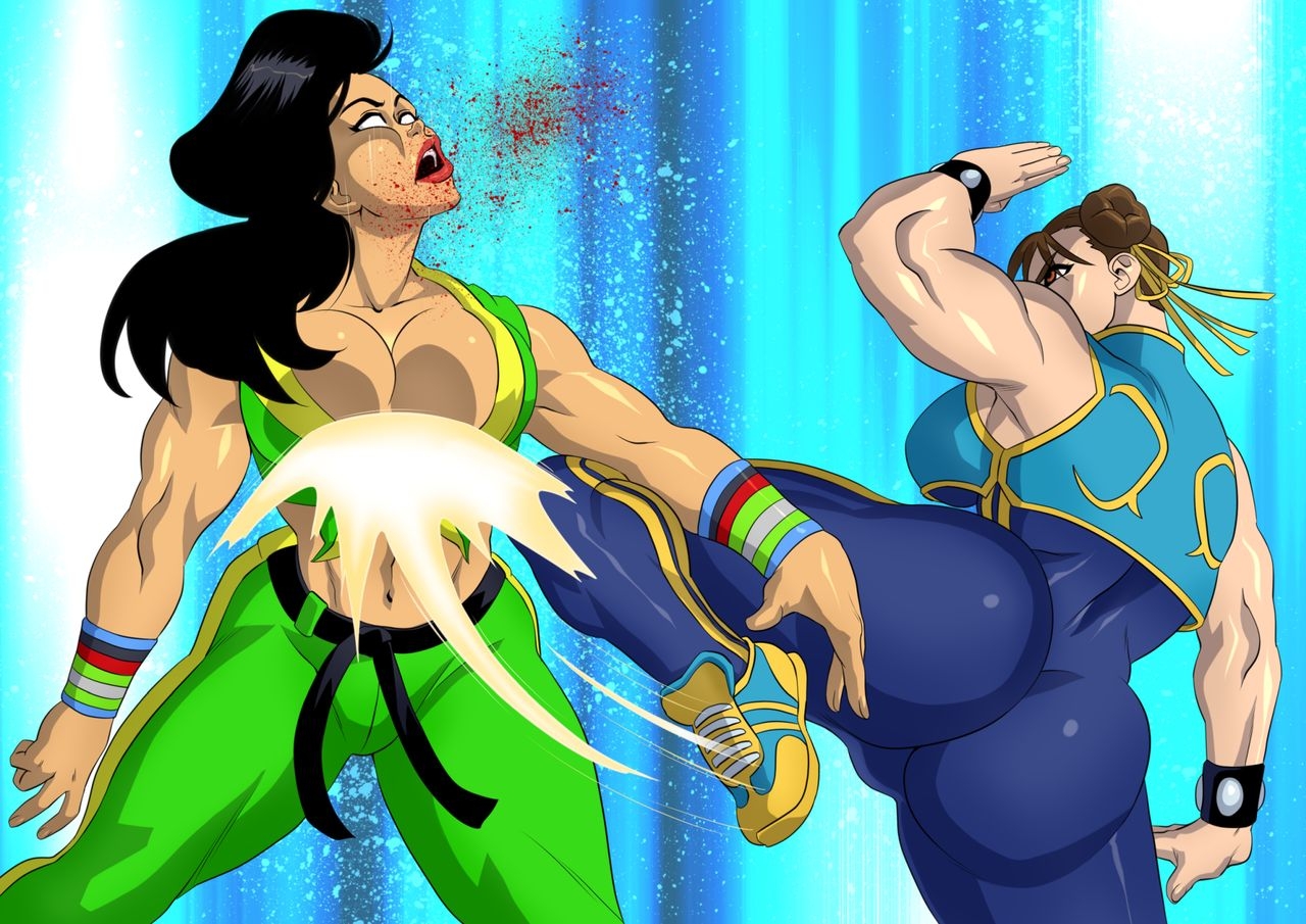 [VanBrand] Laura Matsuda vs Chun-Li (Street Fighter V) 1