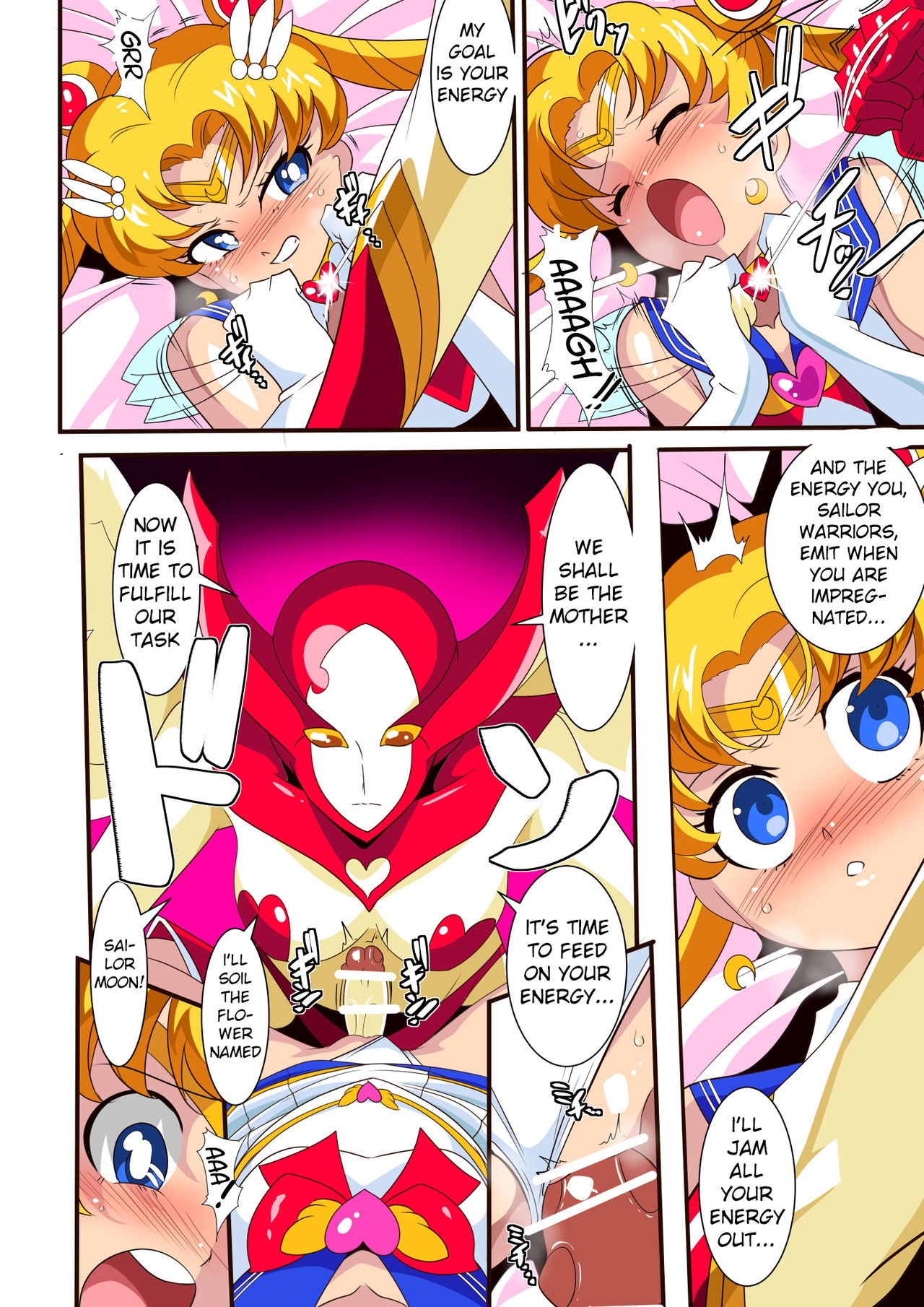 [Warabimochi] Seigetsu Botsuraku | Fall of the Holy Moon (Bishoujo Senshi Sailor Moon) [English] 16