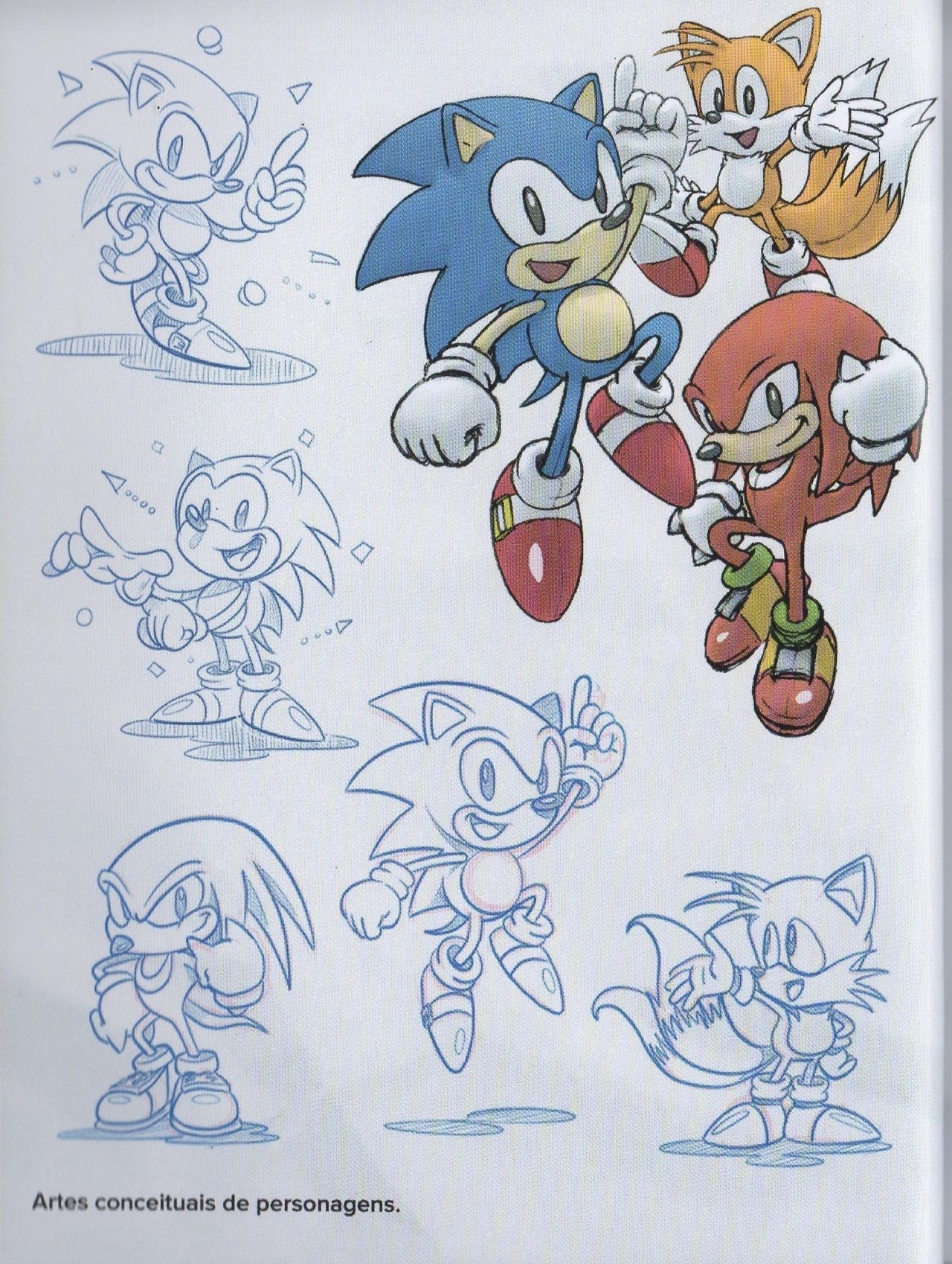 Sonic Mania Plus Artbook (Portuguese) 13