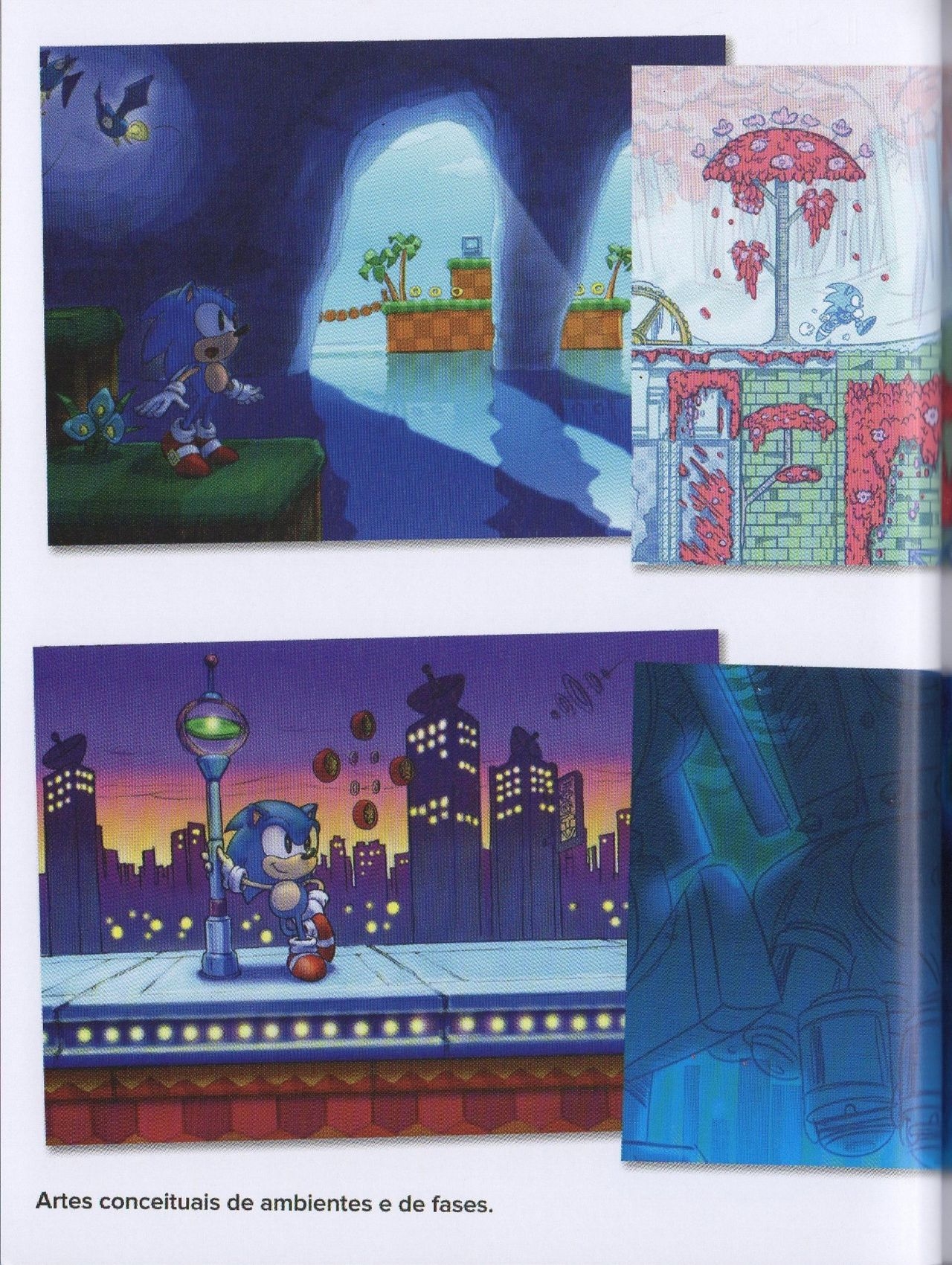 Sonic Mania Plus Artbook (Portuguese) 17