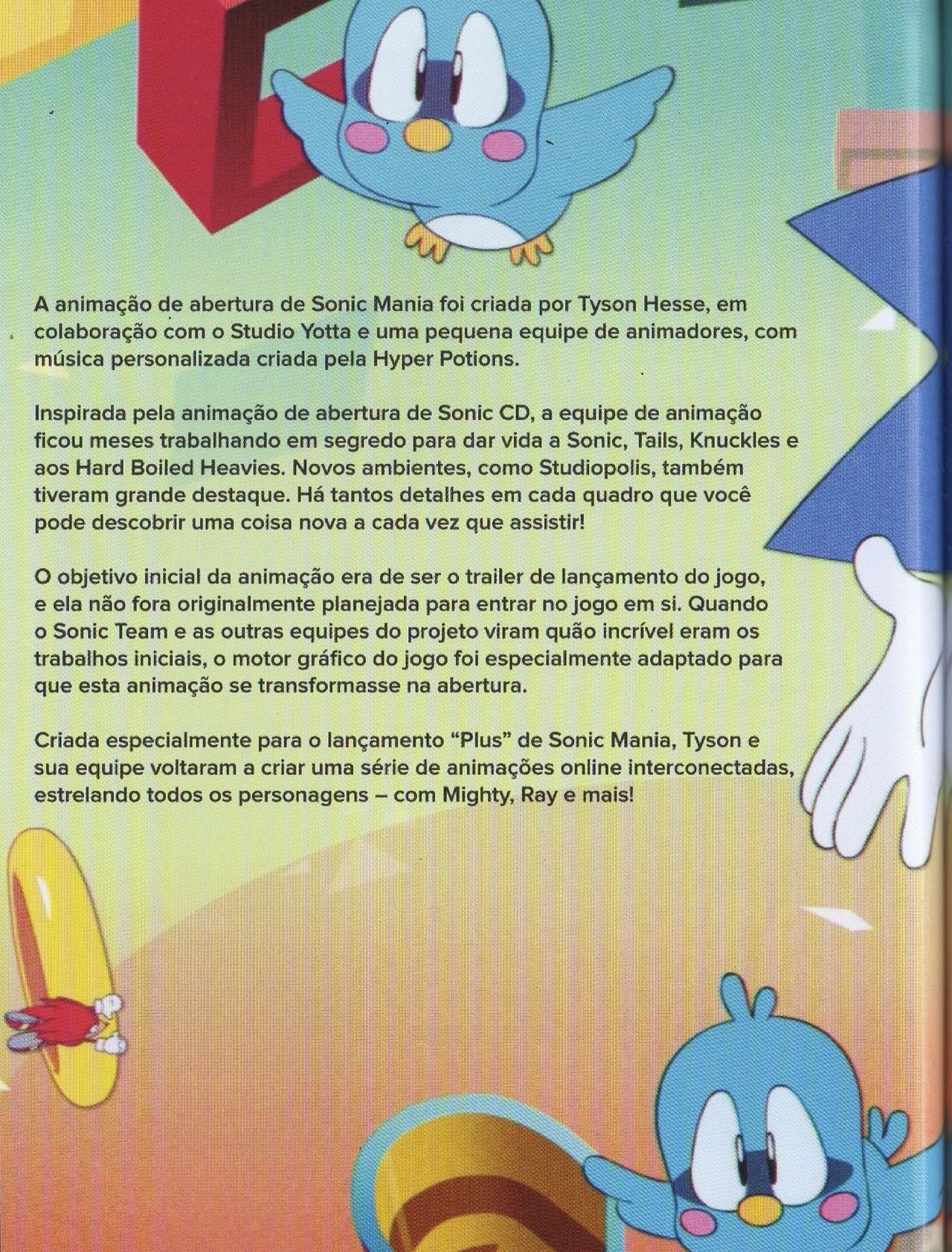 Sonic Mania Plus Artbook (Portuguese) 25