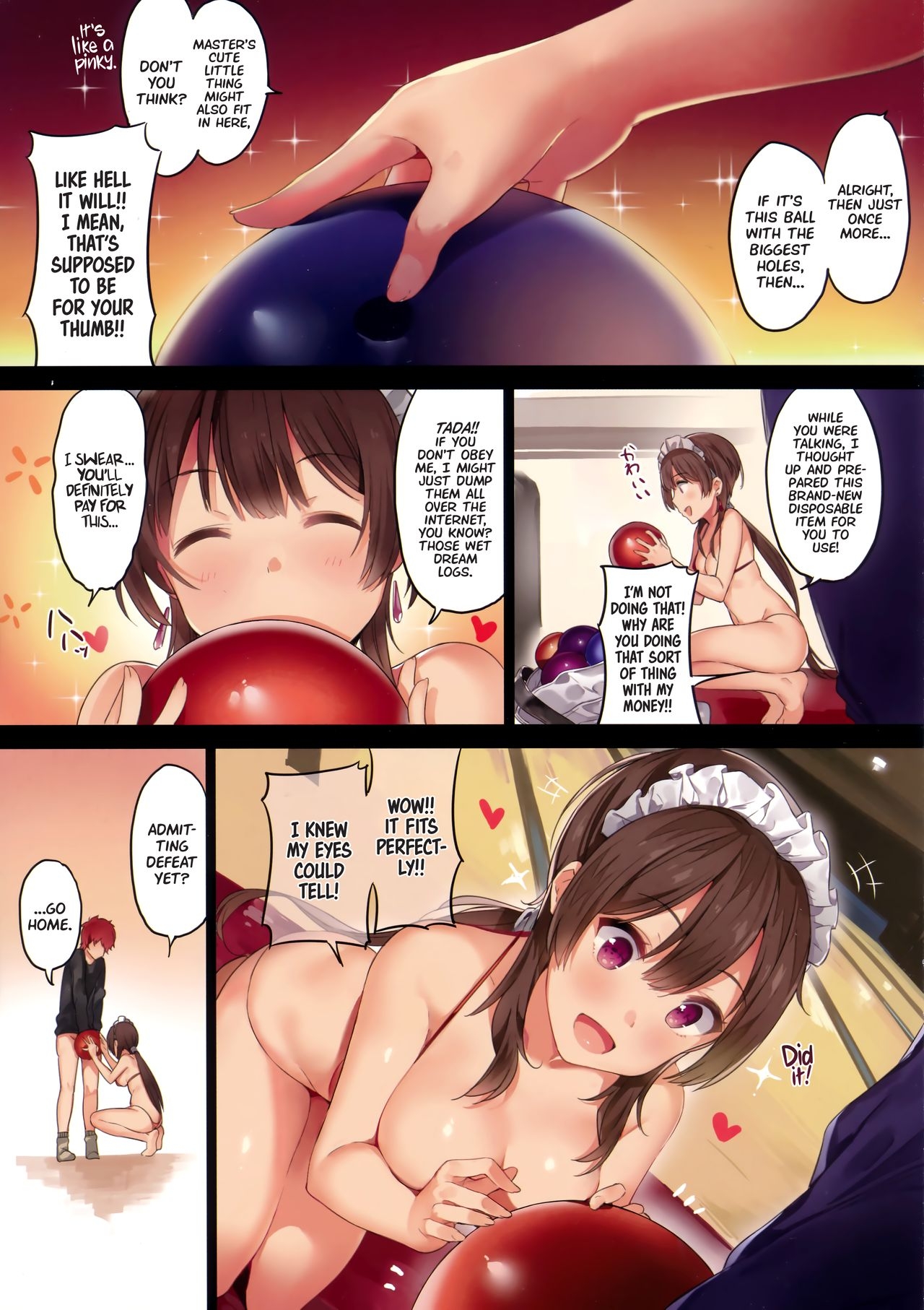 (C91) [MoonPhase (Yuran)] Harenchi na Maid-san no Ichinichi | One Day with My Shameless Maid [English] [Redlantern & Friends] 13