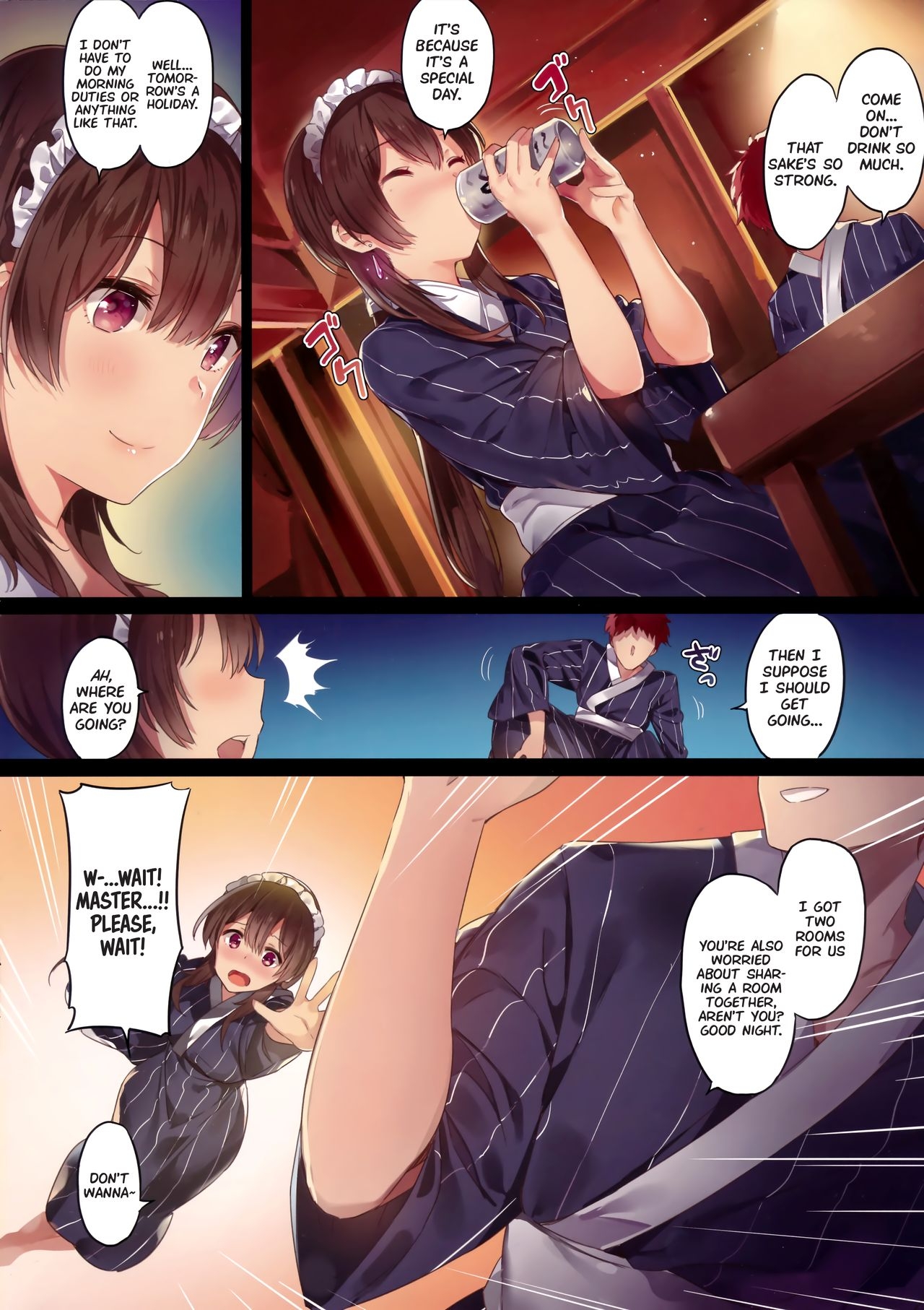 (C91) [MoonPhase (Yuran)] Harenchi na Maid-san no Ichinichi | One Day with My Shameless Maid [English] [Redlantern & Friends] 16