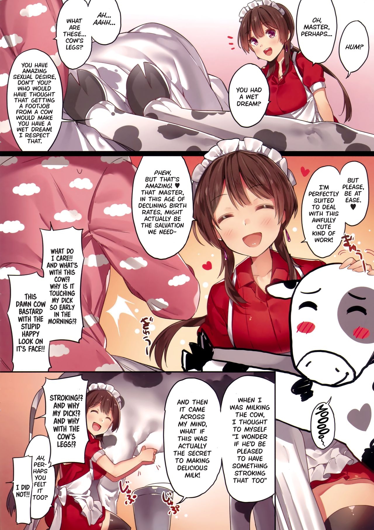 (C91) [MoonPhase (Yuran)] Harenchi na Maid-san no Ichinichi | One Day with My Shameless Maid [English] [Redlantern & Friends] 4