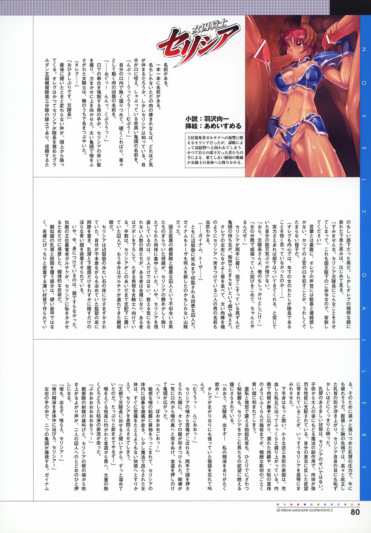[Illustrations] Nijigen Dream Magazine Illustrations #2 81