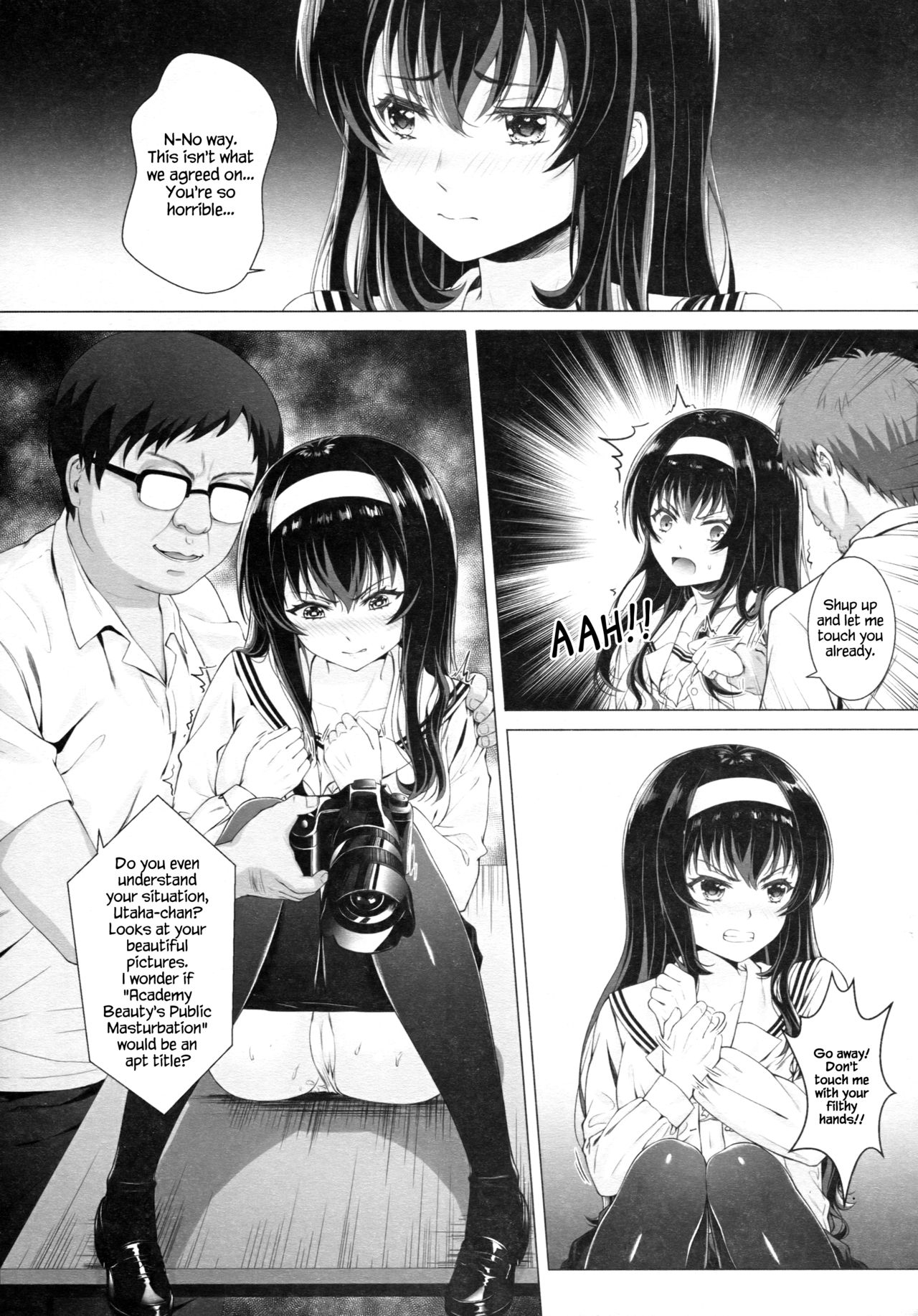 [Ai no Sunatokei (HaneRu)] Kasumi Utako no Sex Koukyoushi (Saenai Heroine no Sodatekata) [English] {Hennojin} 15