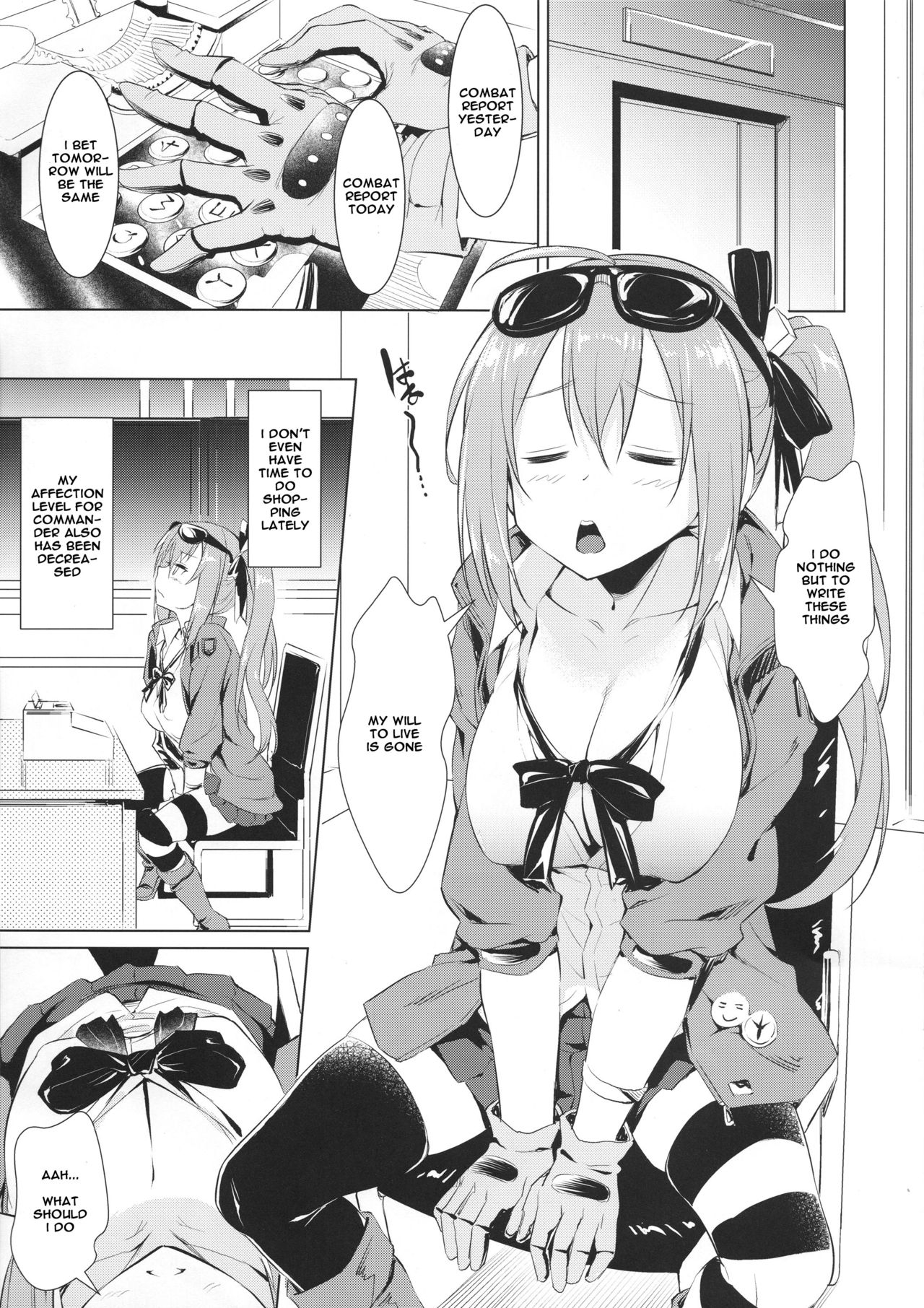 (C95) [AERODOG (inu)] Kalina no Yokujou | Kalina's Sexual Desire (Girls' Frontline) (English) (Spicaworks) 3