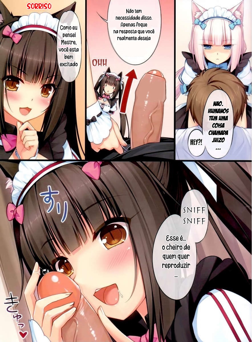 (C84) [NEKO WORKs (Sayori)] Neko Para 01 [Portuguese-BR] [Honey-senpai] [Decensored] 12